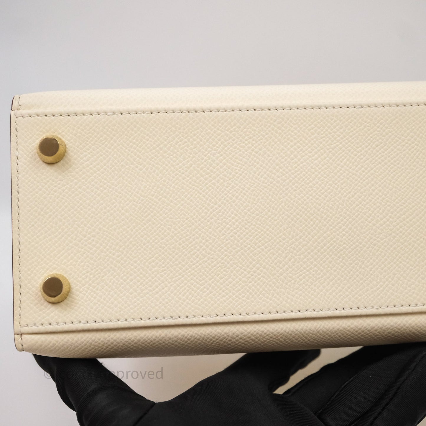 Hermès Kelly 25 Nata I2 Epsom Gold Hardware