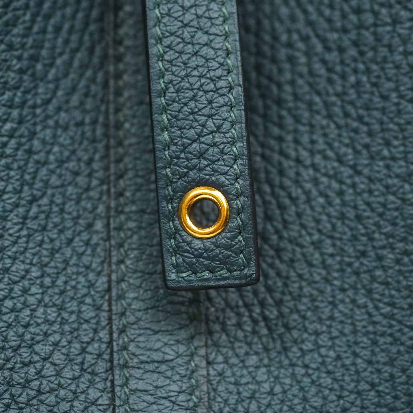 Hermès Picotin 22 Vert Cypress 6O Clemence Gold Hardware