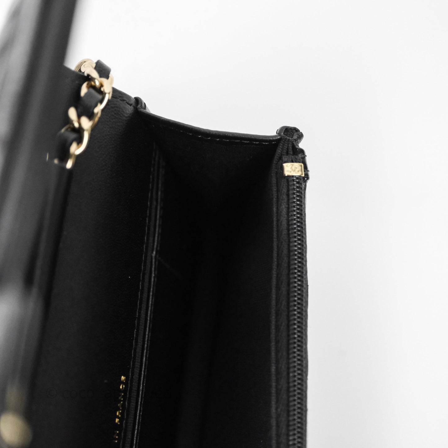 Chanel Mini Flap Bag Black Lambskin Gold Hardware
