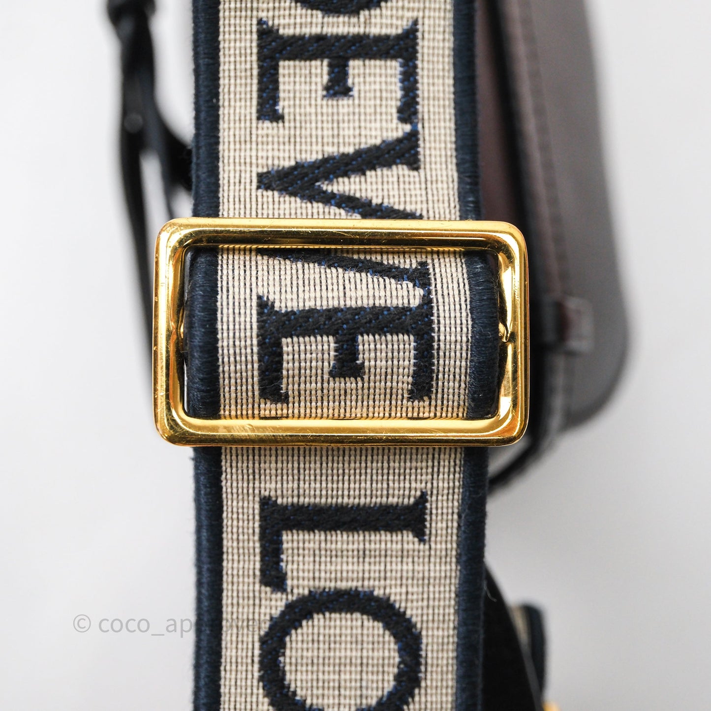 Loewe Mini Gate Dual Bag in Soft Calfskin & Jacquard Strap Black