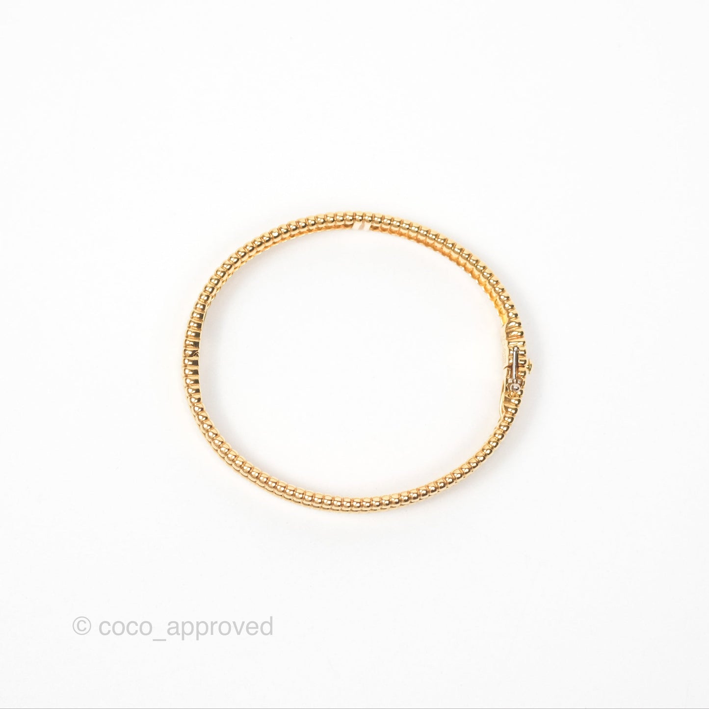 Van Cleef & Arpels Perlée Signature Bracelet Extra Small Model Yellow Gold