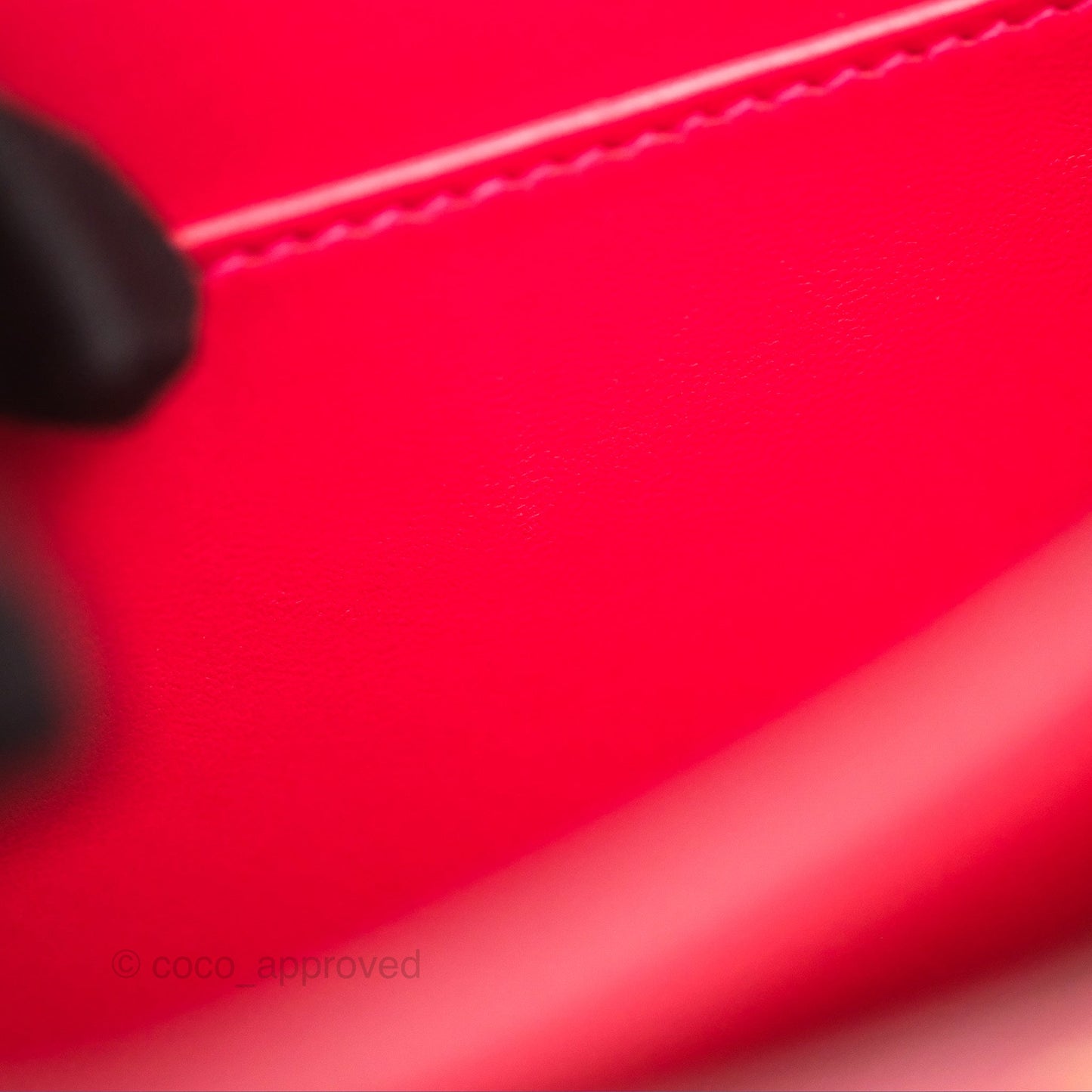 Hermès Constance Mini 18cm Red Epsom Gold Hardware