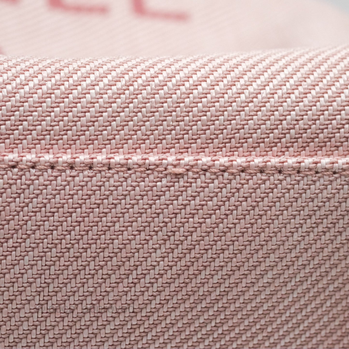 Chanel Large Deauville Pink Canvas 20A