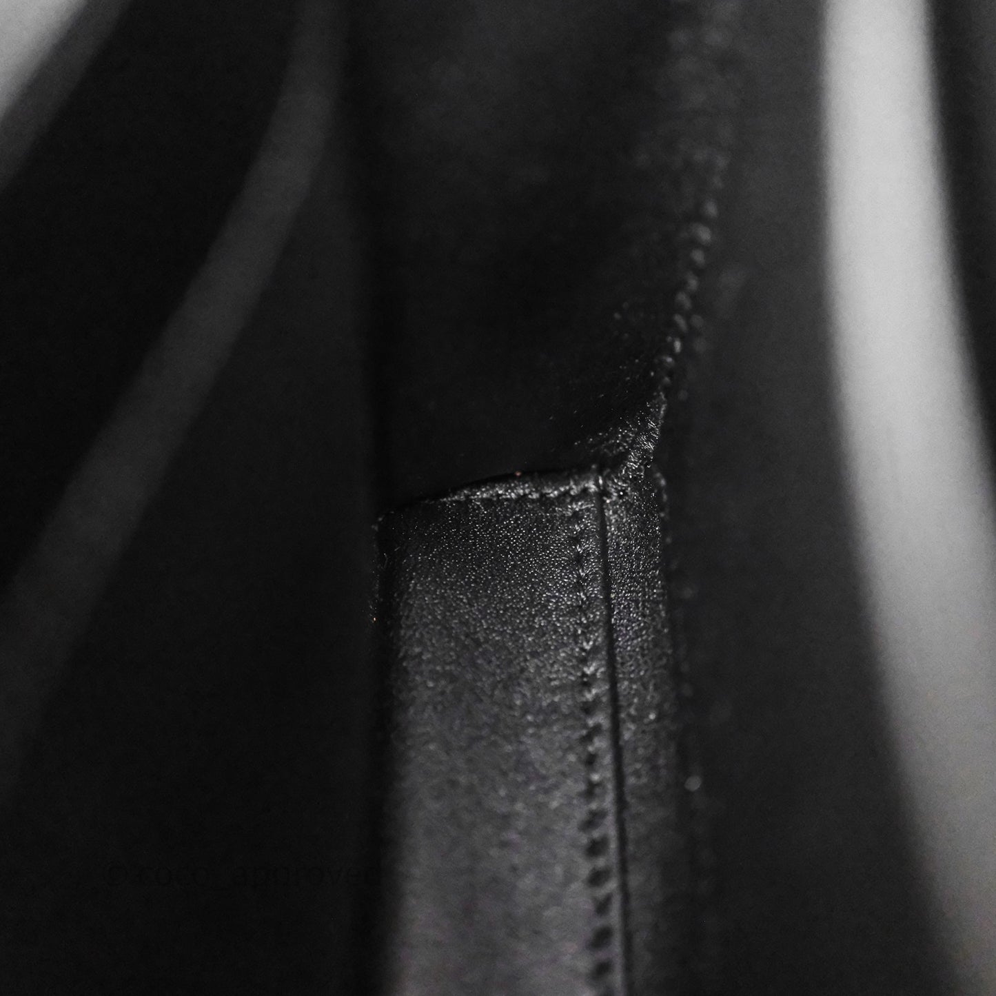 Celine Mini 16 Bag in Satinated Calfskin Black