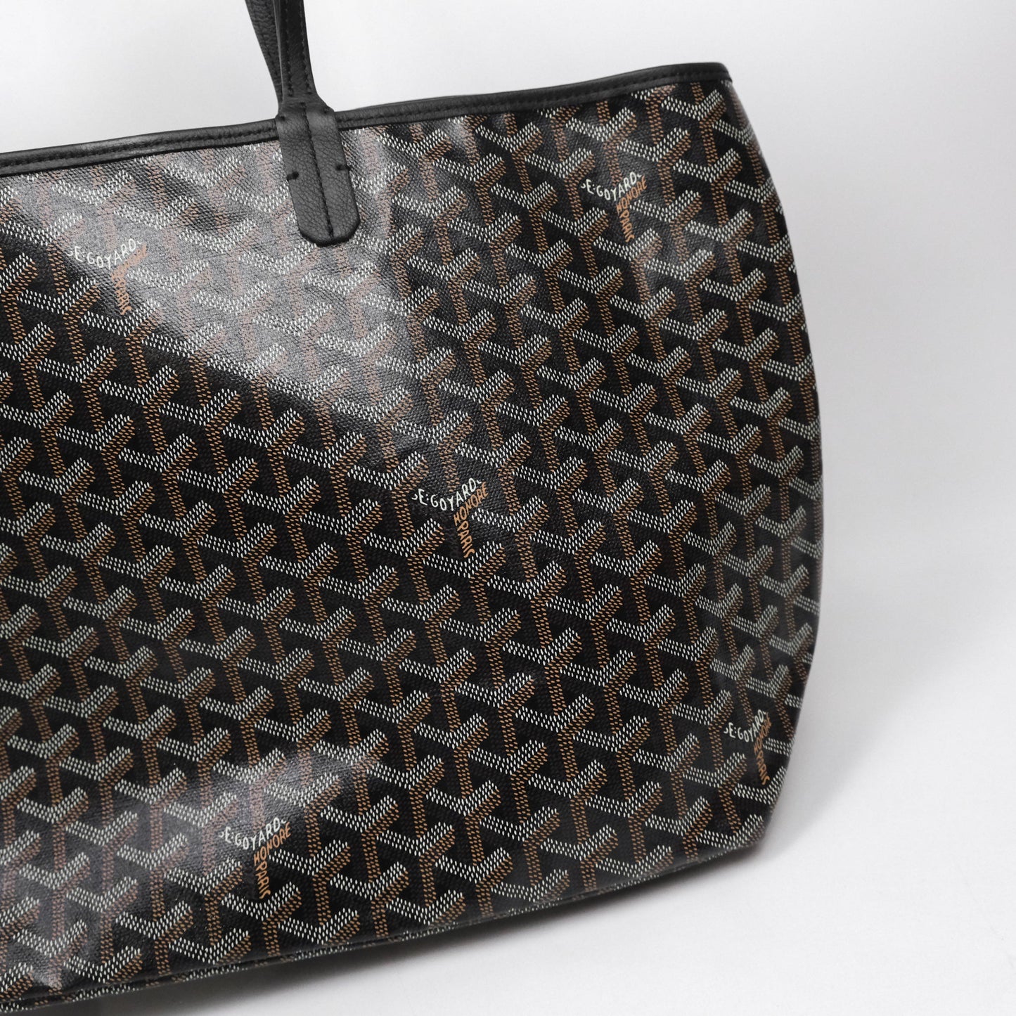 Goyard St Louis Tote PM Black
