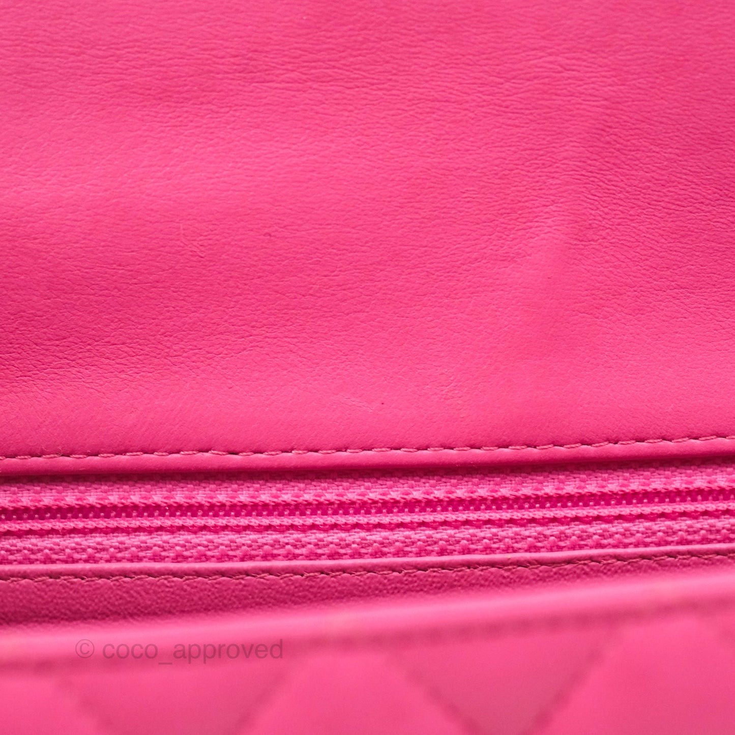 Chanel Quilted Mini Rectangular Flap Pink Lambskin Silver Hardware