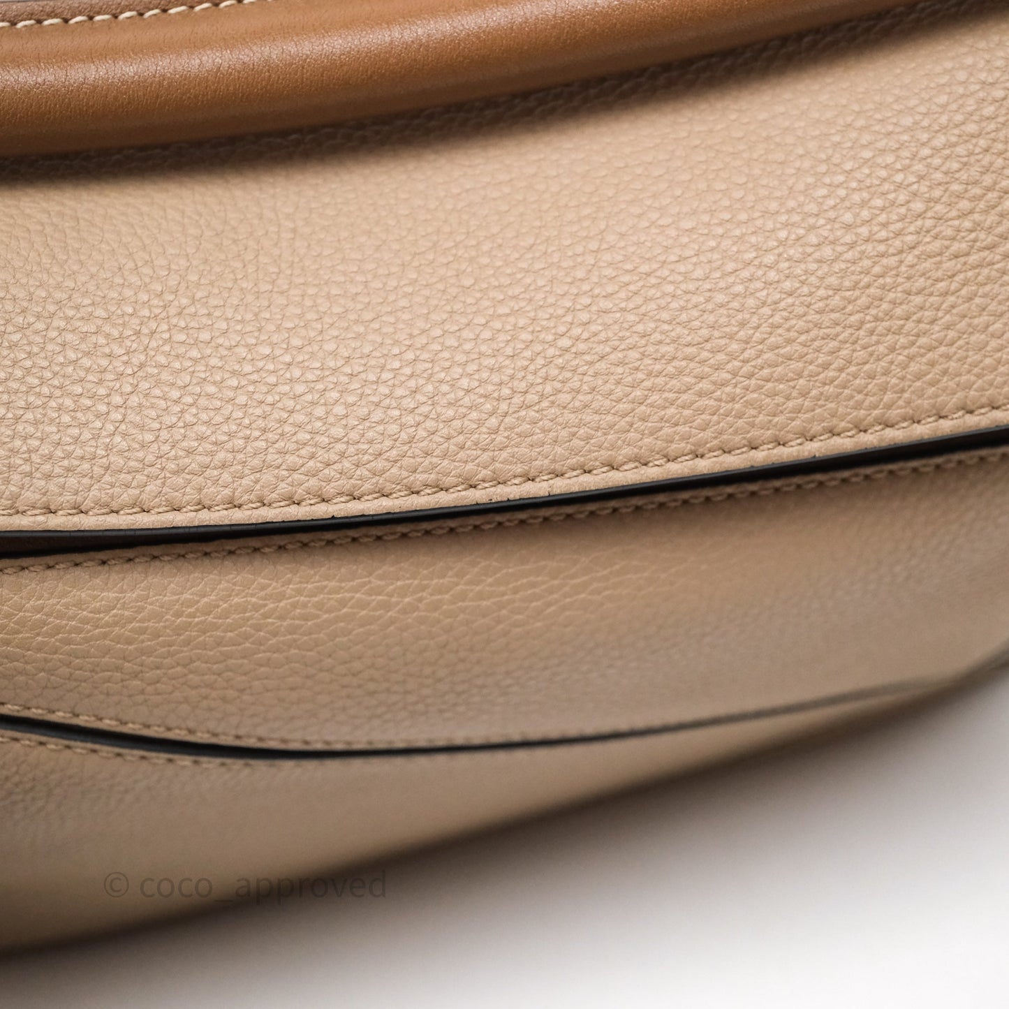 Loewe Small Puzzle Bag Sand Mink Grained Calfskin