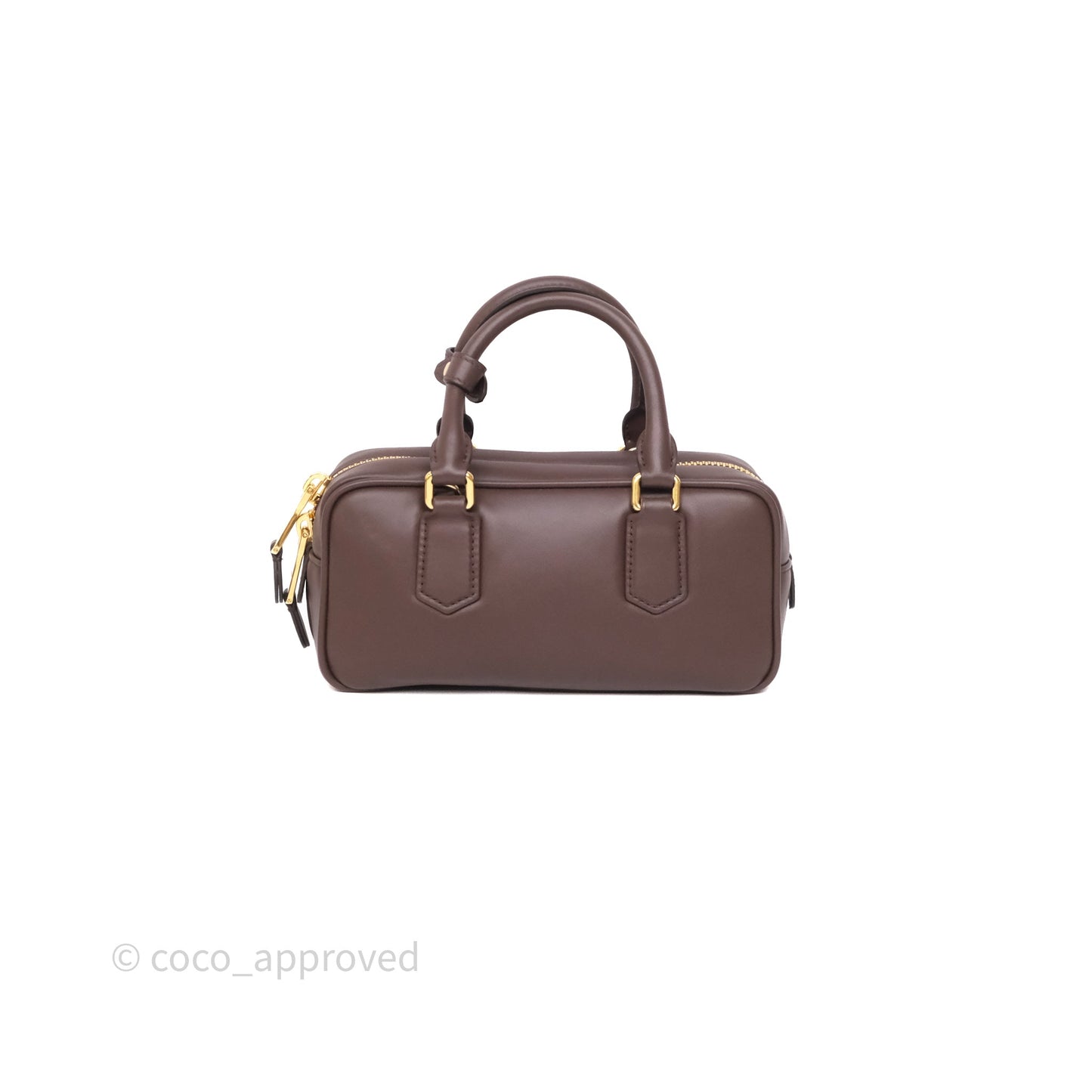 Miu Miu Arcadie Leather Bag Briarwood