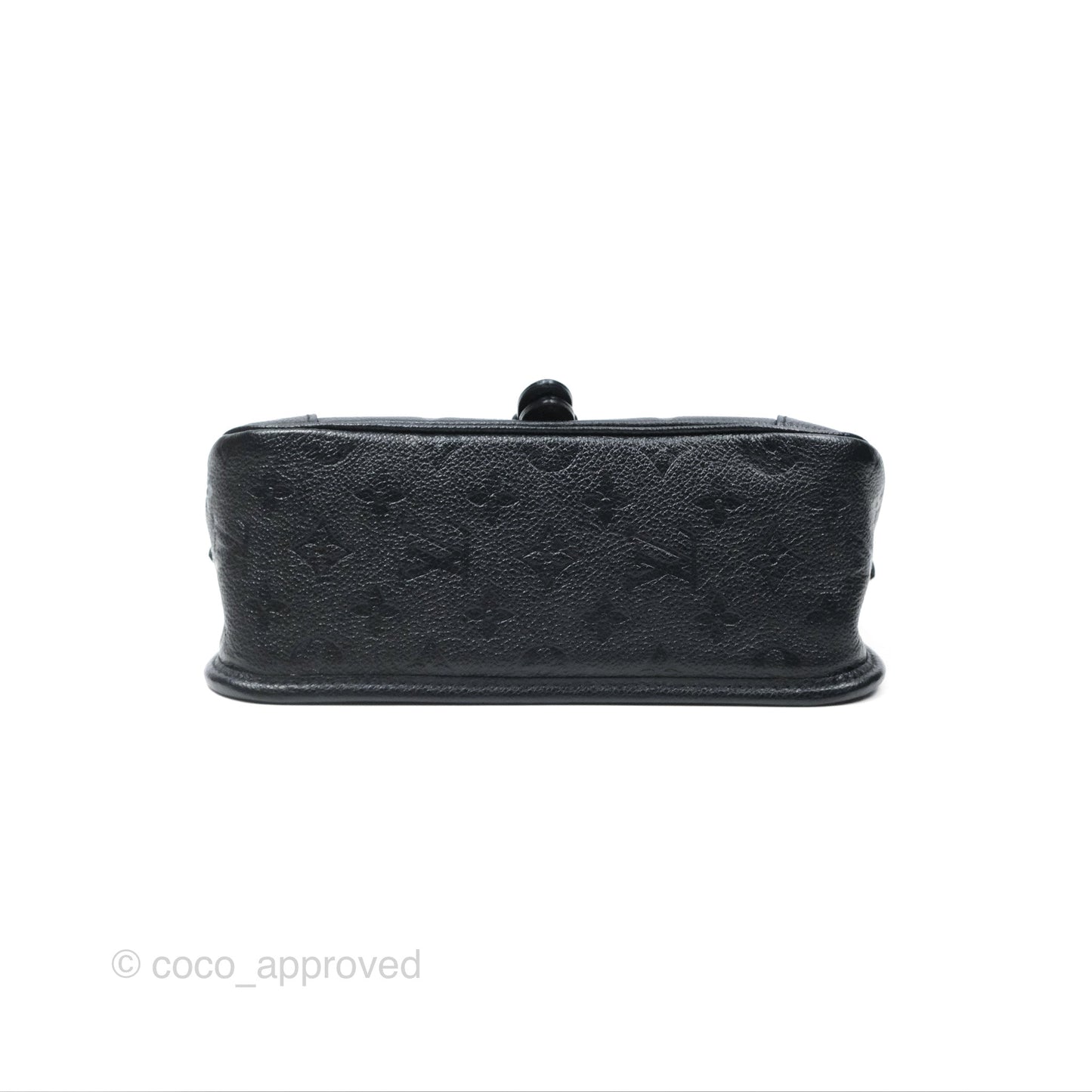Louis Vuitton Diane Black Monogram Empreinte Leather