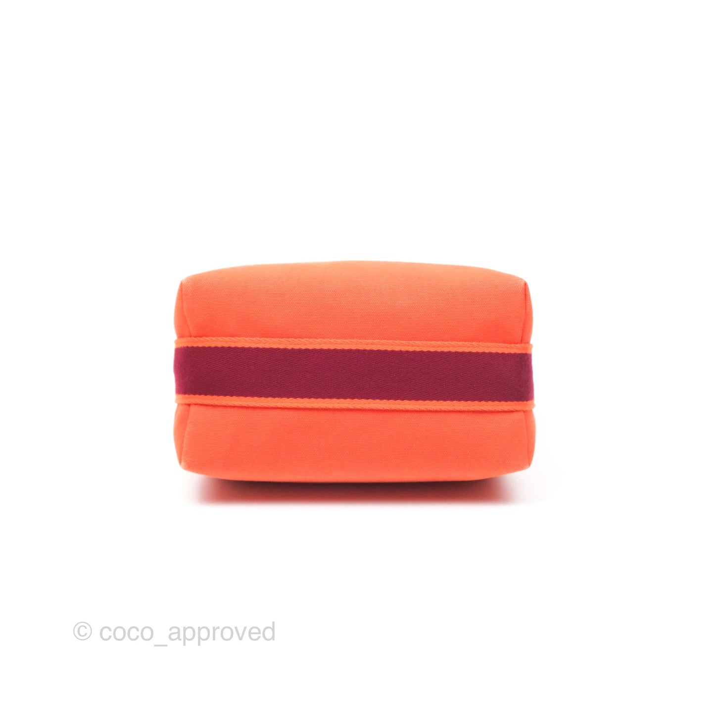 Hermès Small Bride-A-Brac Orange Feu Canvas