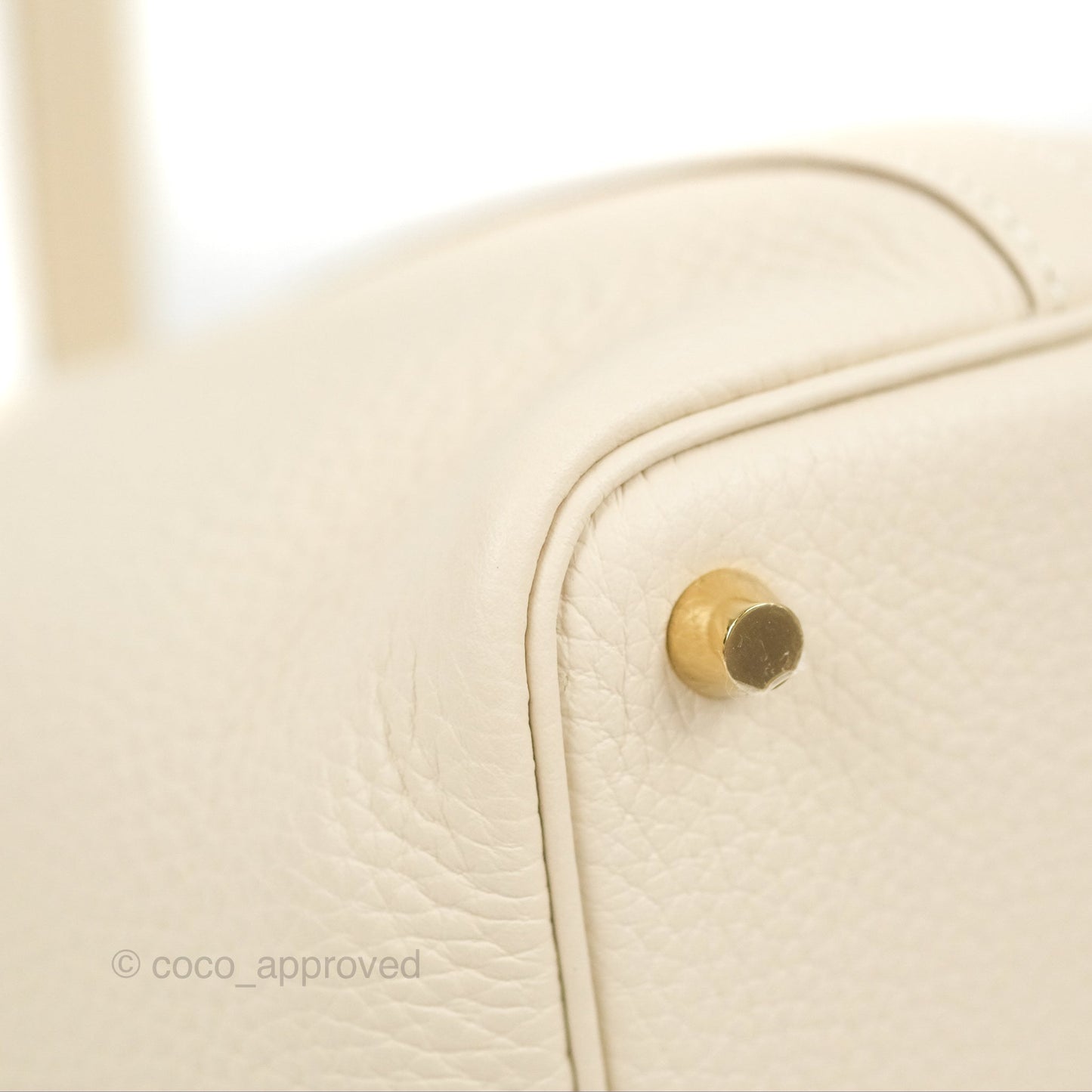 Hermès Picotin Lock 18 Craie Taurillon Clemence Gold Hardware