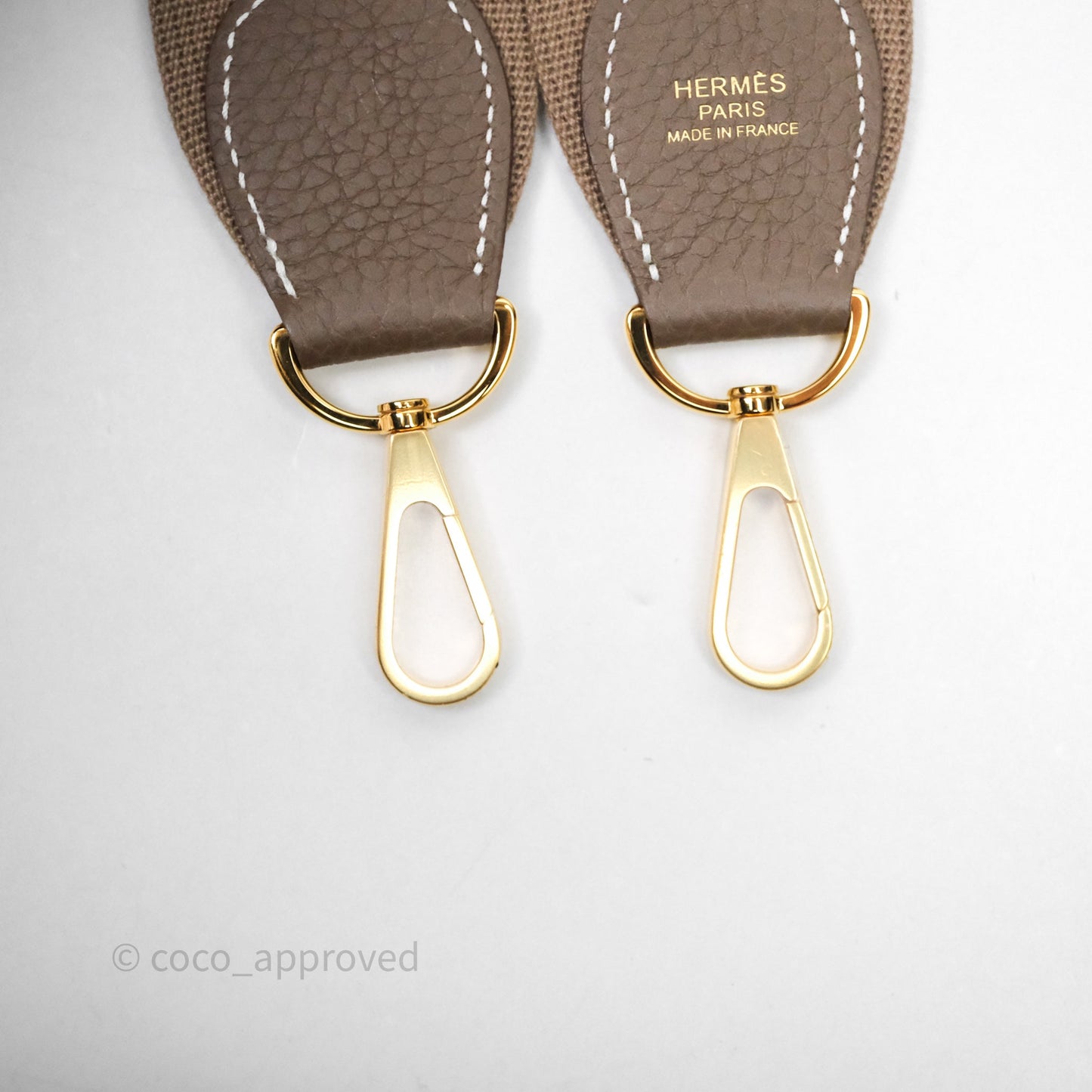 Hermes Evelyne III 29 Etoupe 18 Taurillon Clemence Gold Hardware