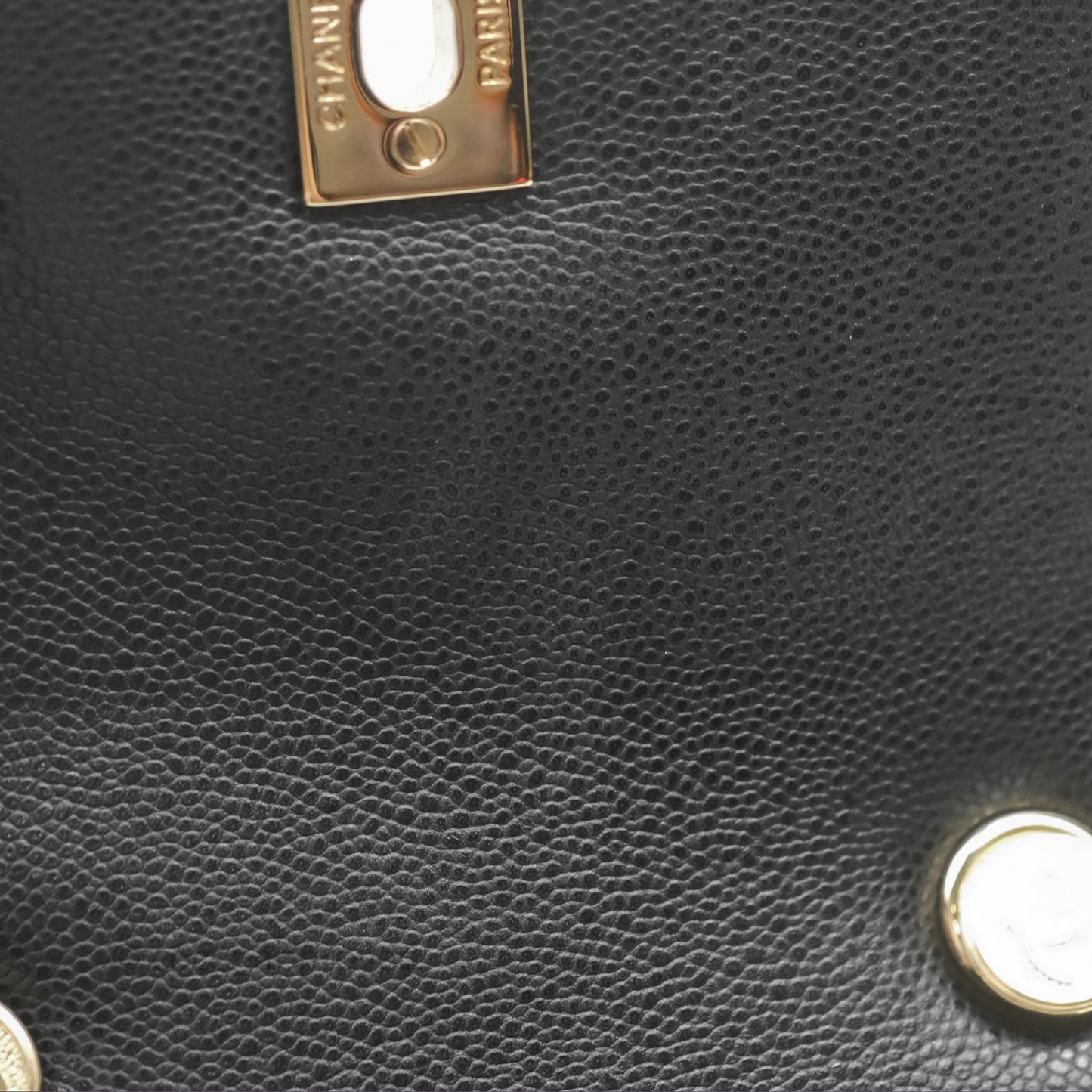 Chanel Small Duma Backpack Caviar Black Gold Hardware