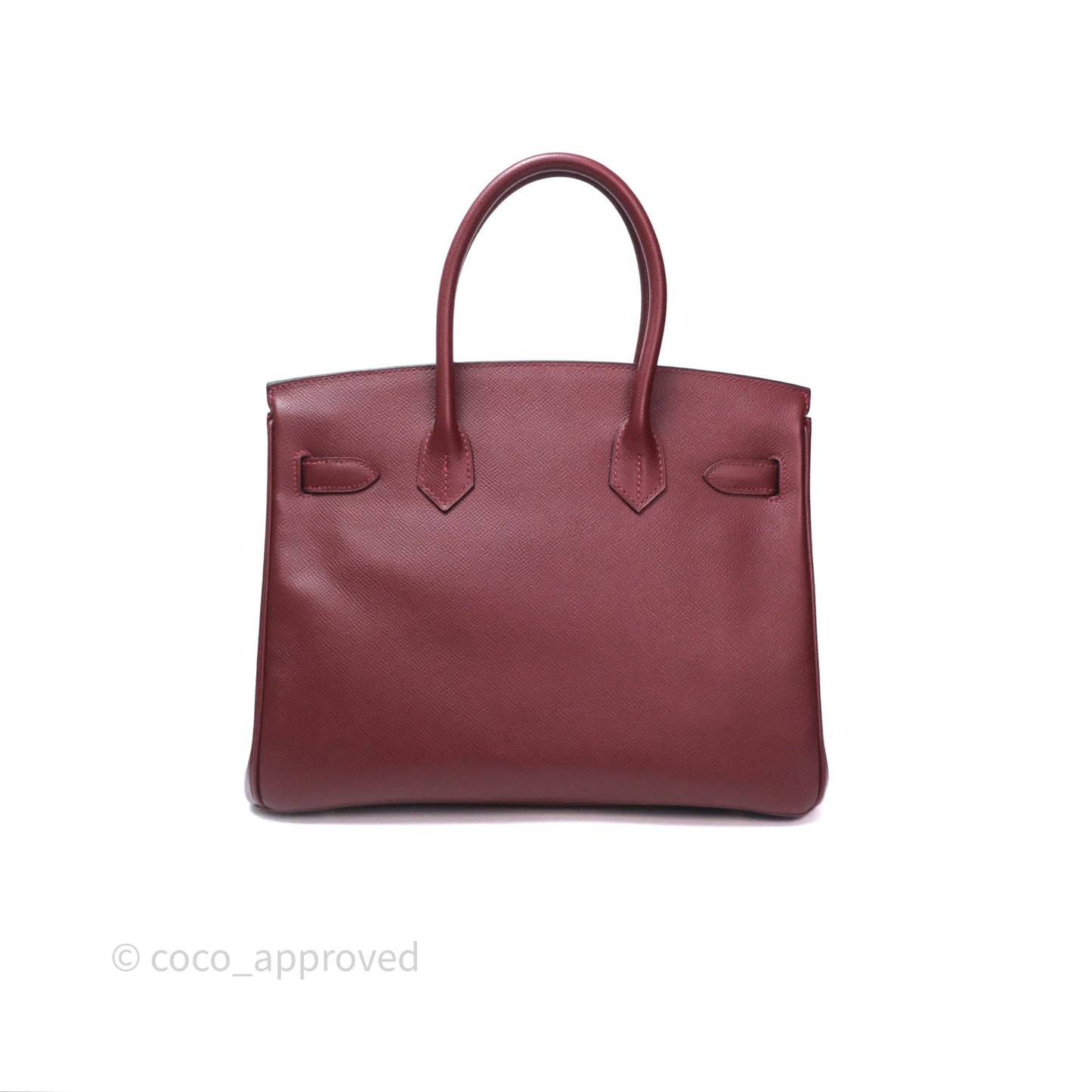 Hermès Birkin 30 Retourne Rouge H 55 Epsom Gold Hardware
