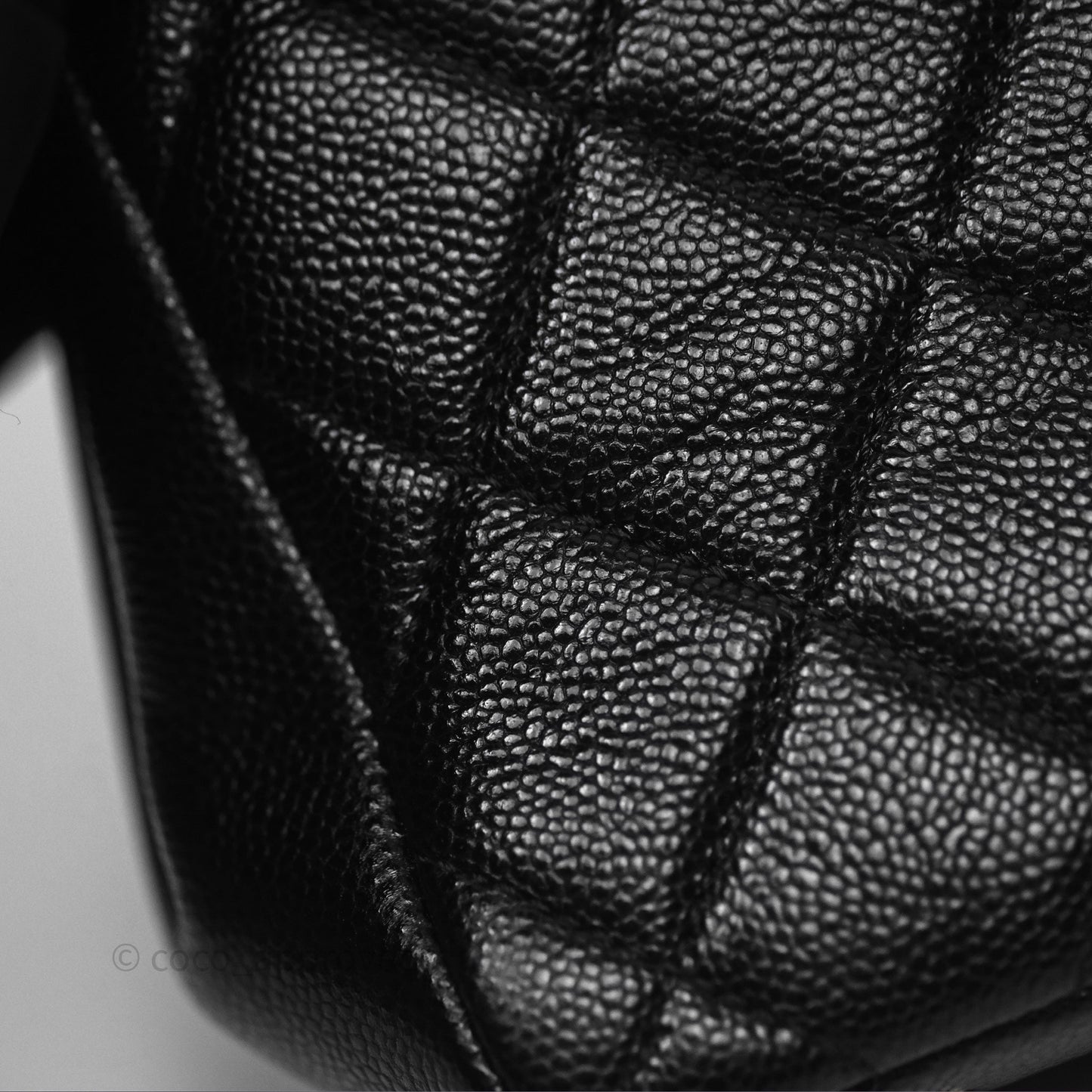 Chanel Quilted Small Business Affinity Flap Black Caviar Gold Hardware