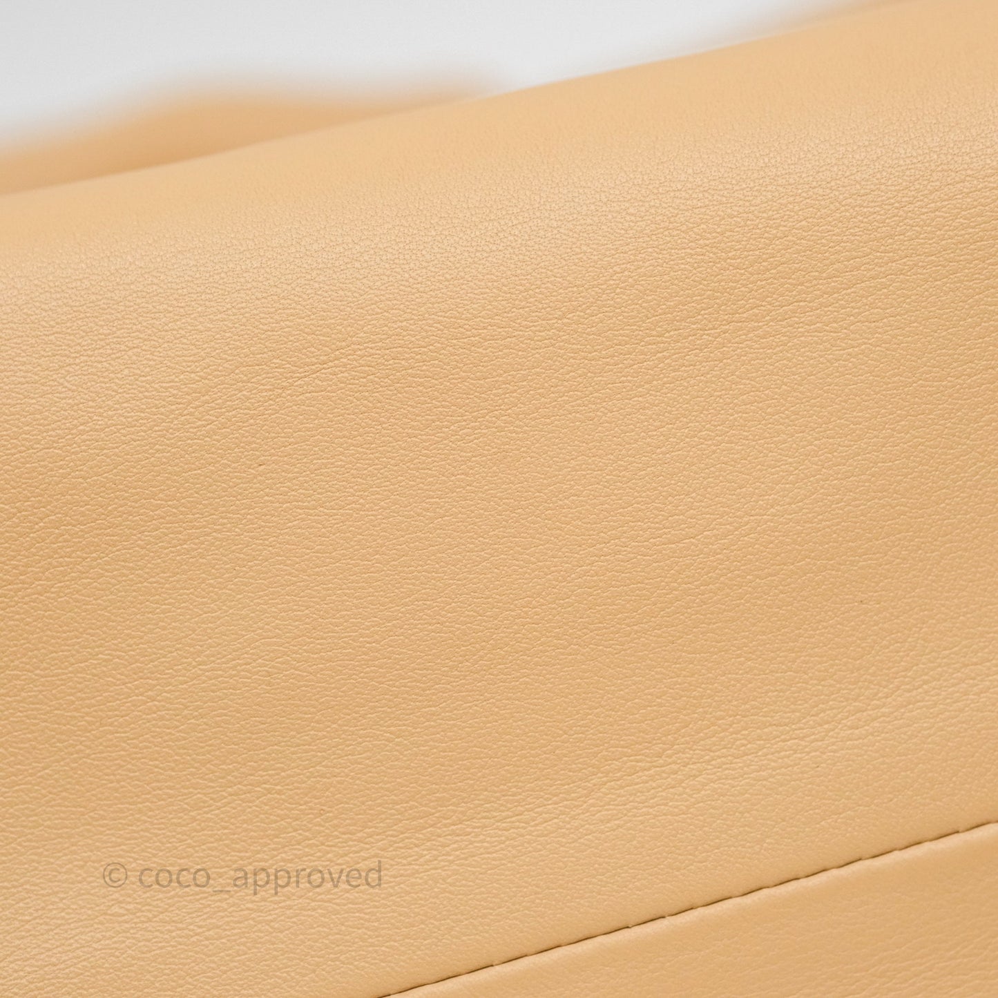 Bottega Veneta The Pouch Beige Calfskin