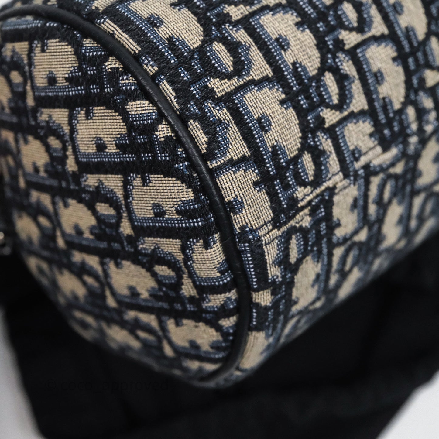 Dior Men's Mini Roller Messenger Bag Oblique Jacquard