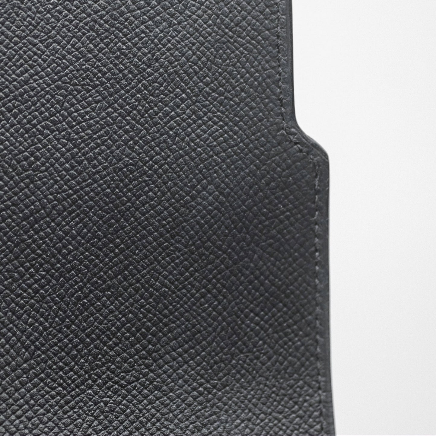 Hermes Octogone 23 Black Epsom