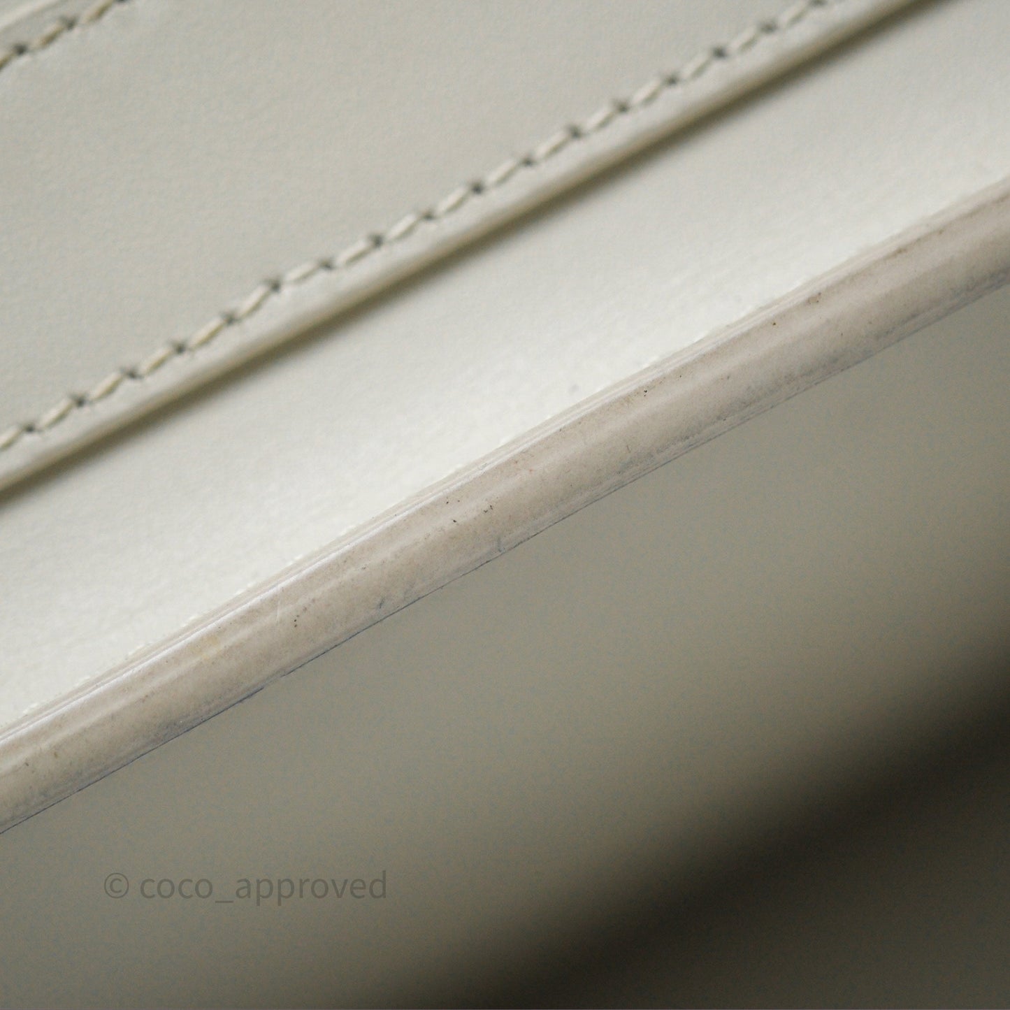 Christian Dior Bobby East-West Bag Calfskin White