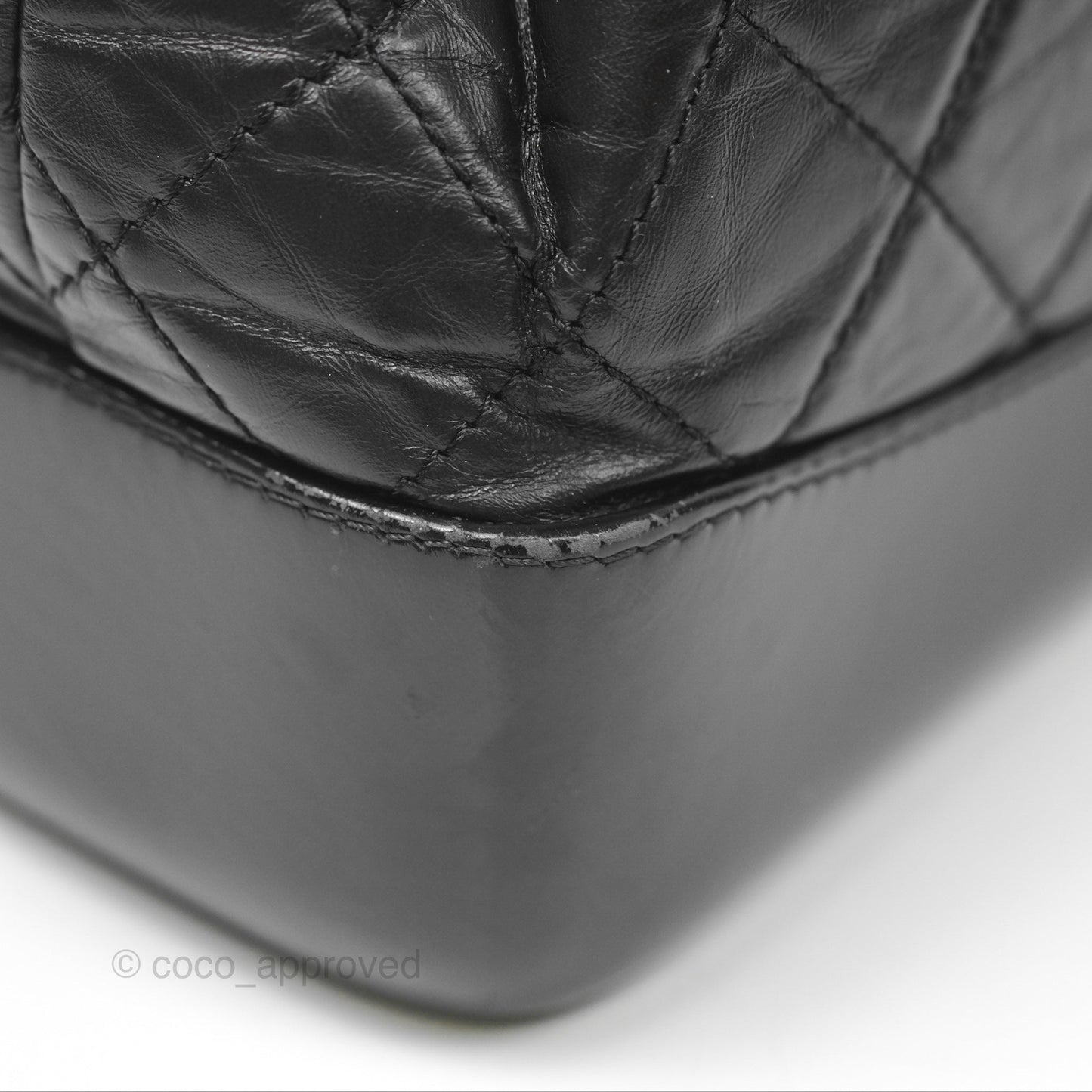 Chanel Small Gabrielle Backpack Black Aged Calfskin