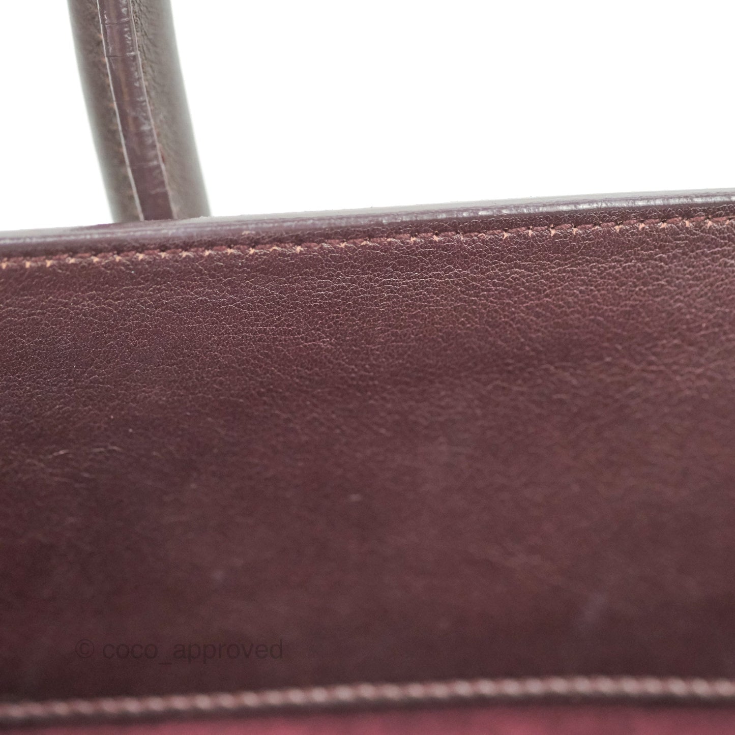 Saint Laurent Classic Sac De Jour Small Burgundy Smooth Calfskin Gold Hardware