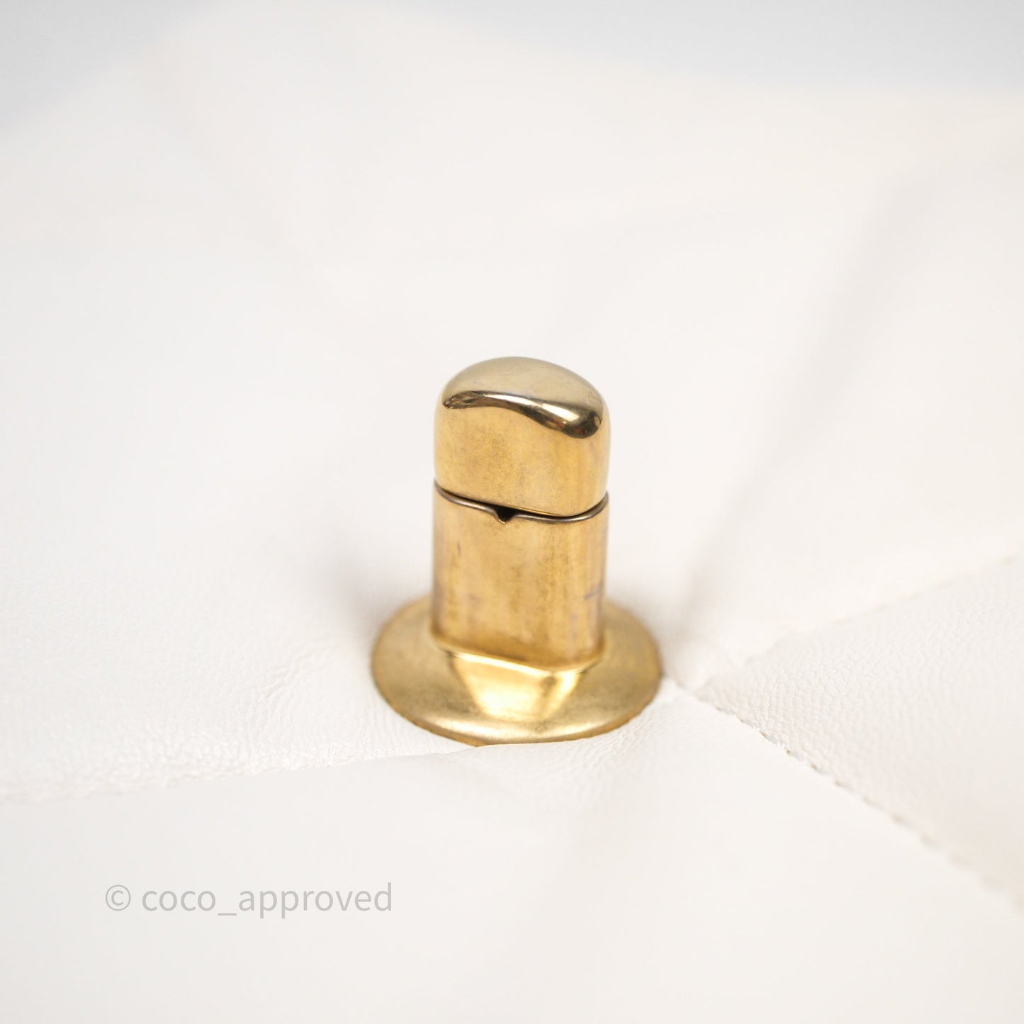 Chanel 19 Small Ivory White Mixed Hardware