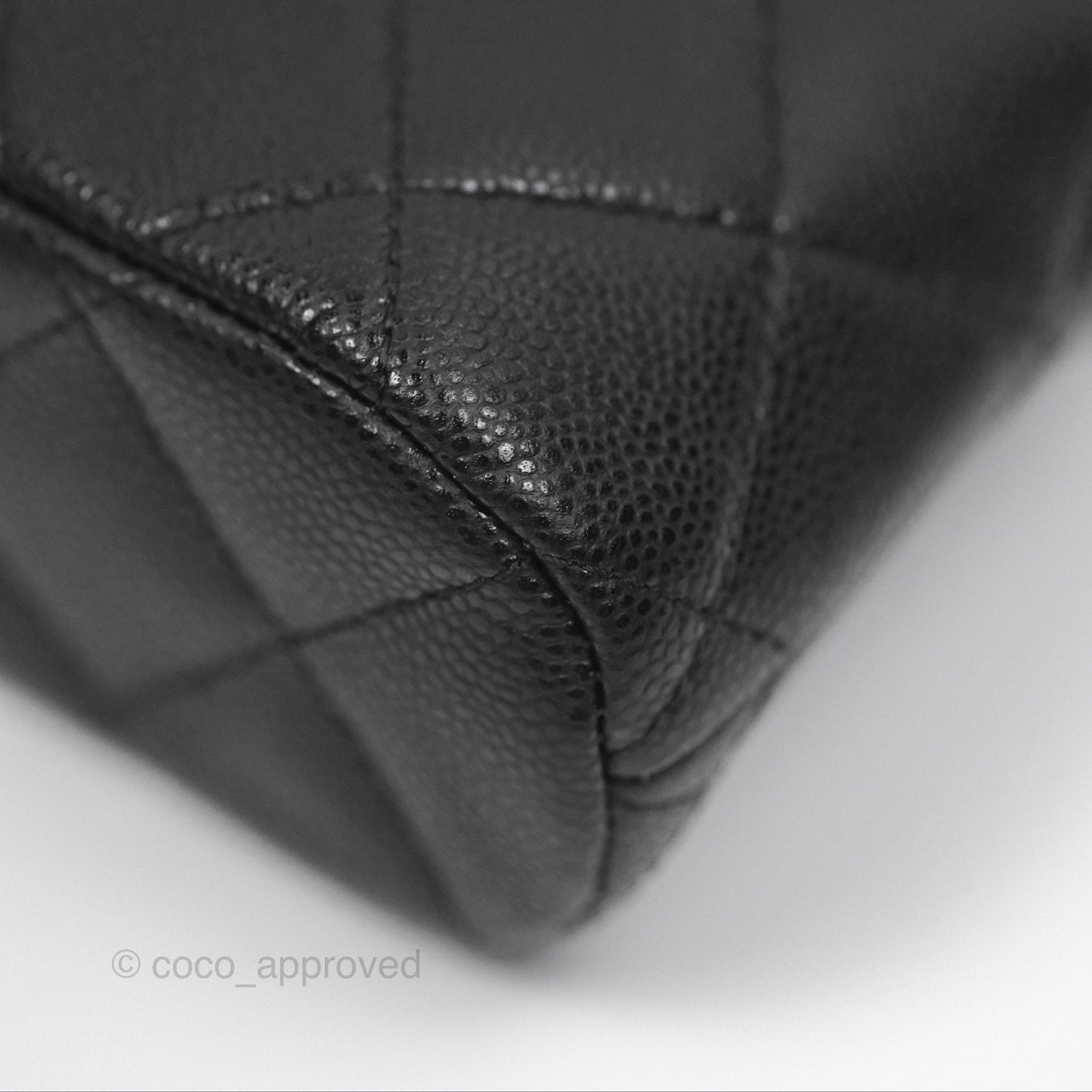 Chanel Black Caviar Clutch on Chain
