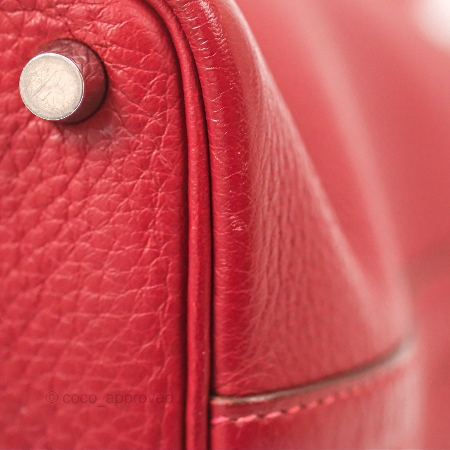 Hermès Picotin 18 Rouge Clemence Palladium Hardware