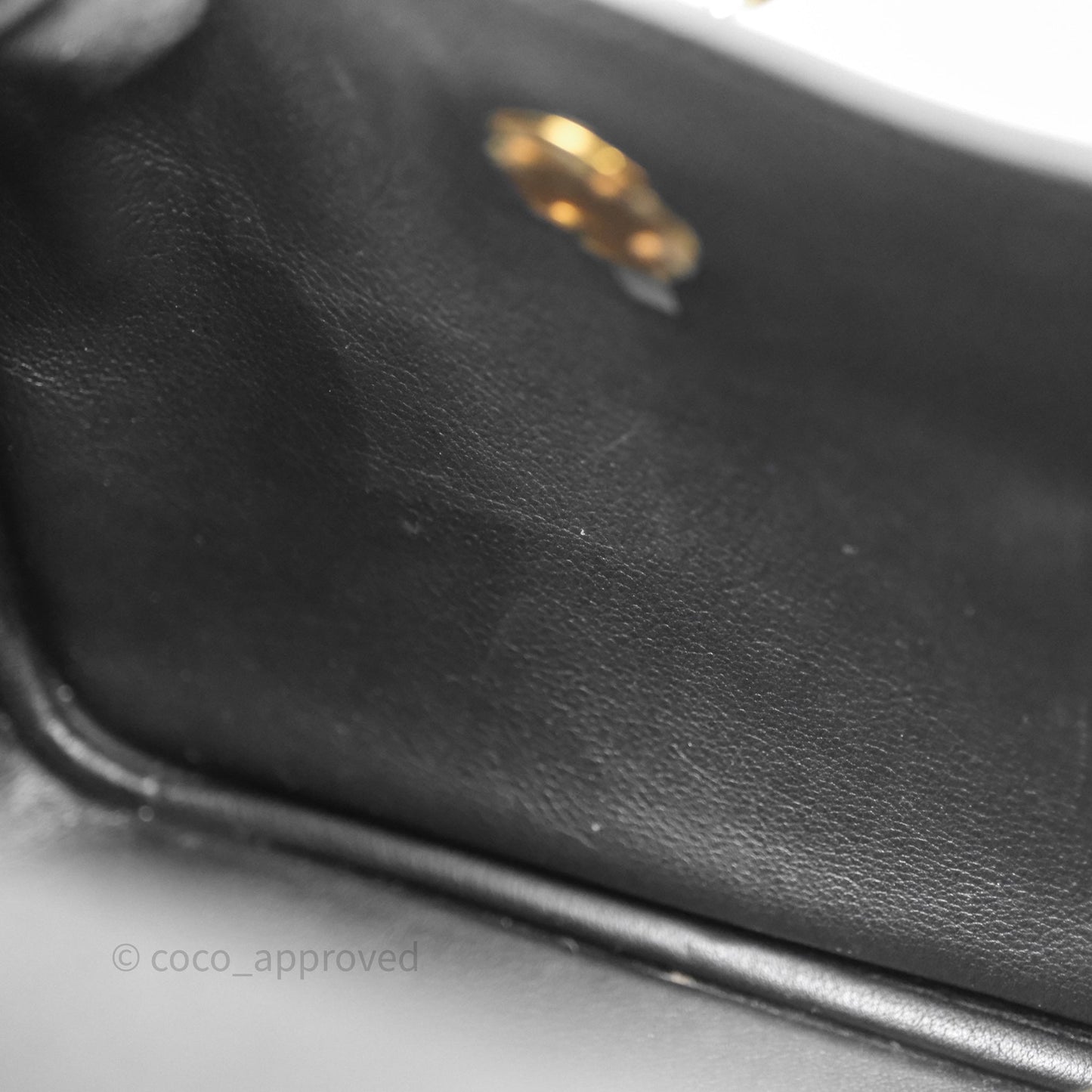 Hermès Mini Lindy 20 Noir 89 Clemence Gold Hardware