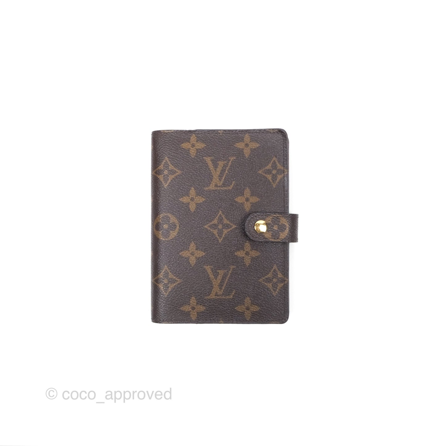 Louis Vuitton Small Ring Agenda Cover Monogram Canvas