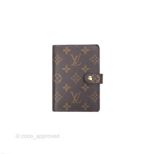 Louis Vuitton Small Ring Agenda Cover Monogram Canvas