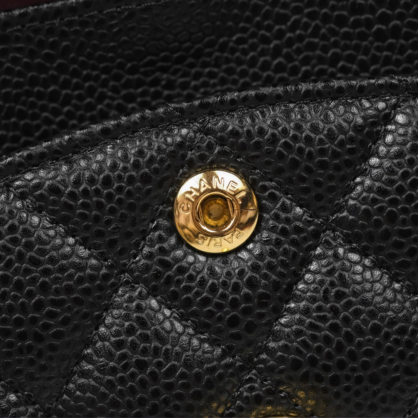 Chanel Small Classic Quilted Flap Black Caviar Gold Hardware