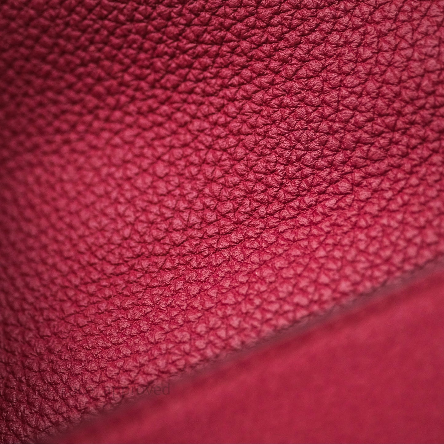 Hermès Kelly 32 Retourne Rouge Grenat K1 Togo Gold Hardware