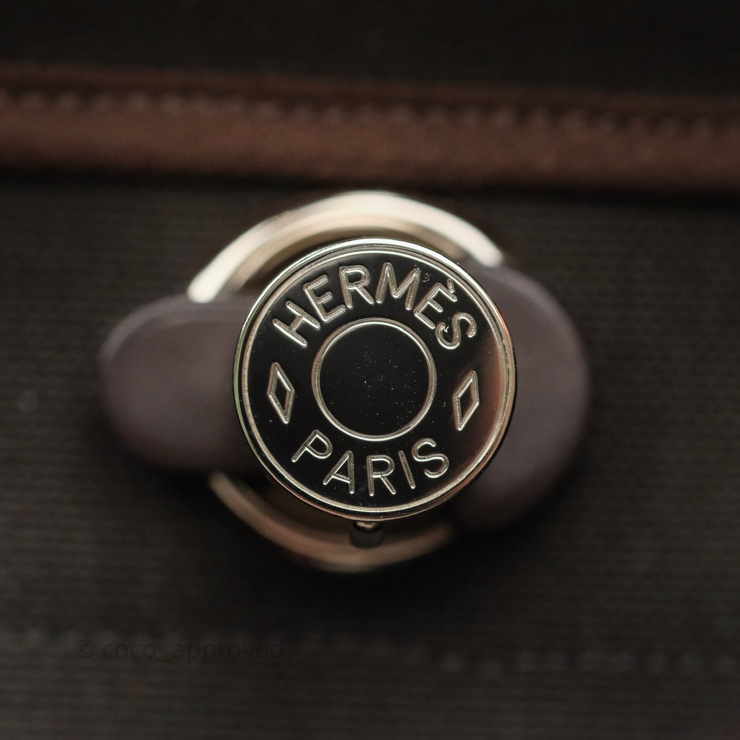 Hermès Herbag Zip 31 Retourne Dark Bronze Ebene Palladium Hardware