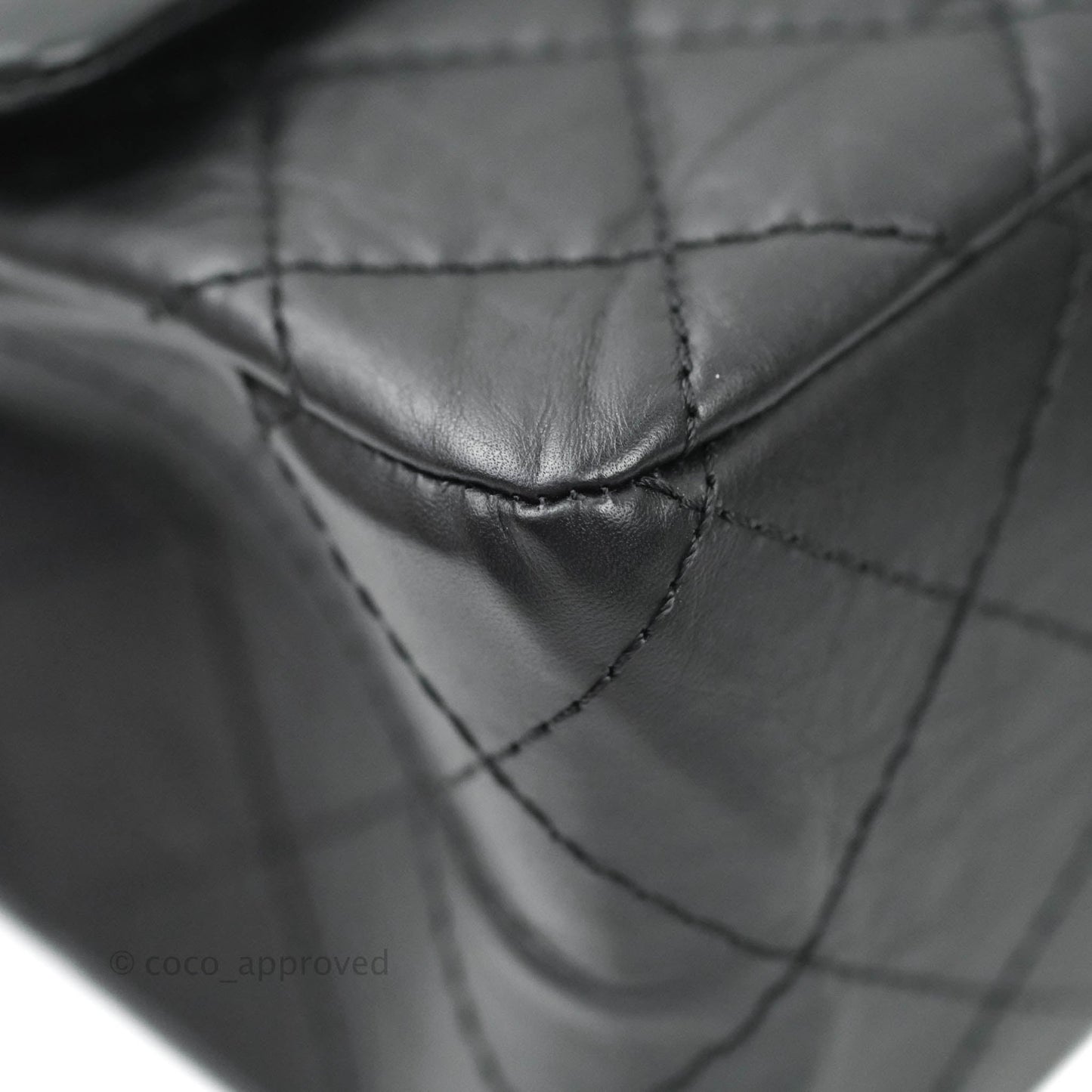 Chanel Reissue Quilted Aged Calfskin Black Aged Ruthenium Hardware 227