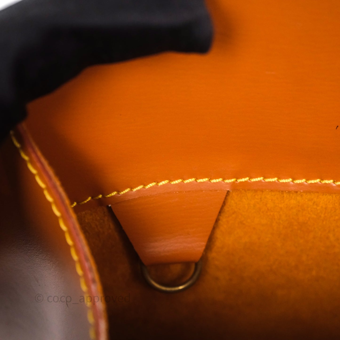 Louis Vuitton Cluny Shoulder Bag Brown Epi