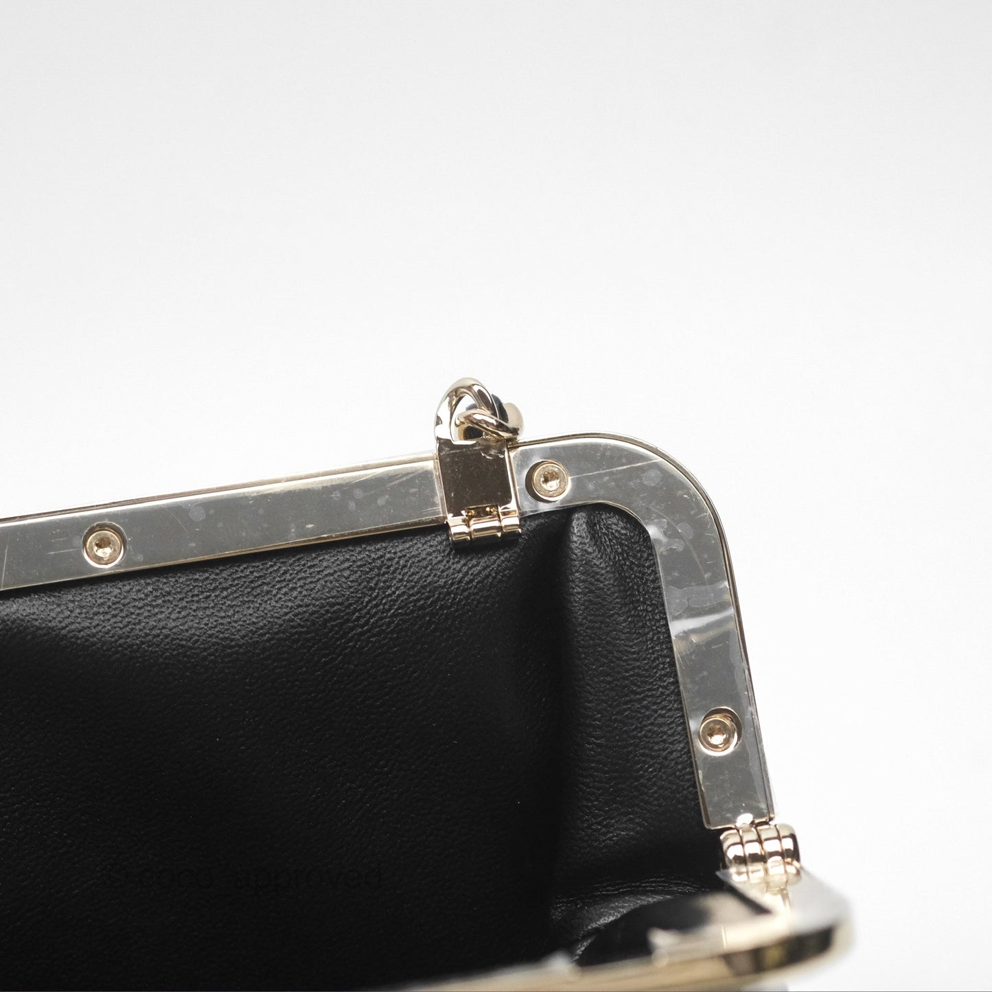 Chanel Clutch on Chain Black Calfskin Gold Hardware