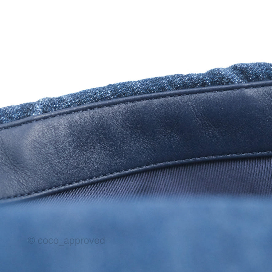 Chanel 19 Small Denim Mixed Hardware