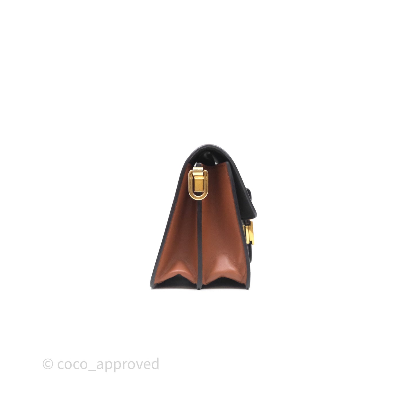 Louis Vuitton Mini Dauphine Monogram Tan Calfskin