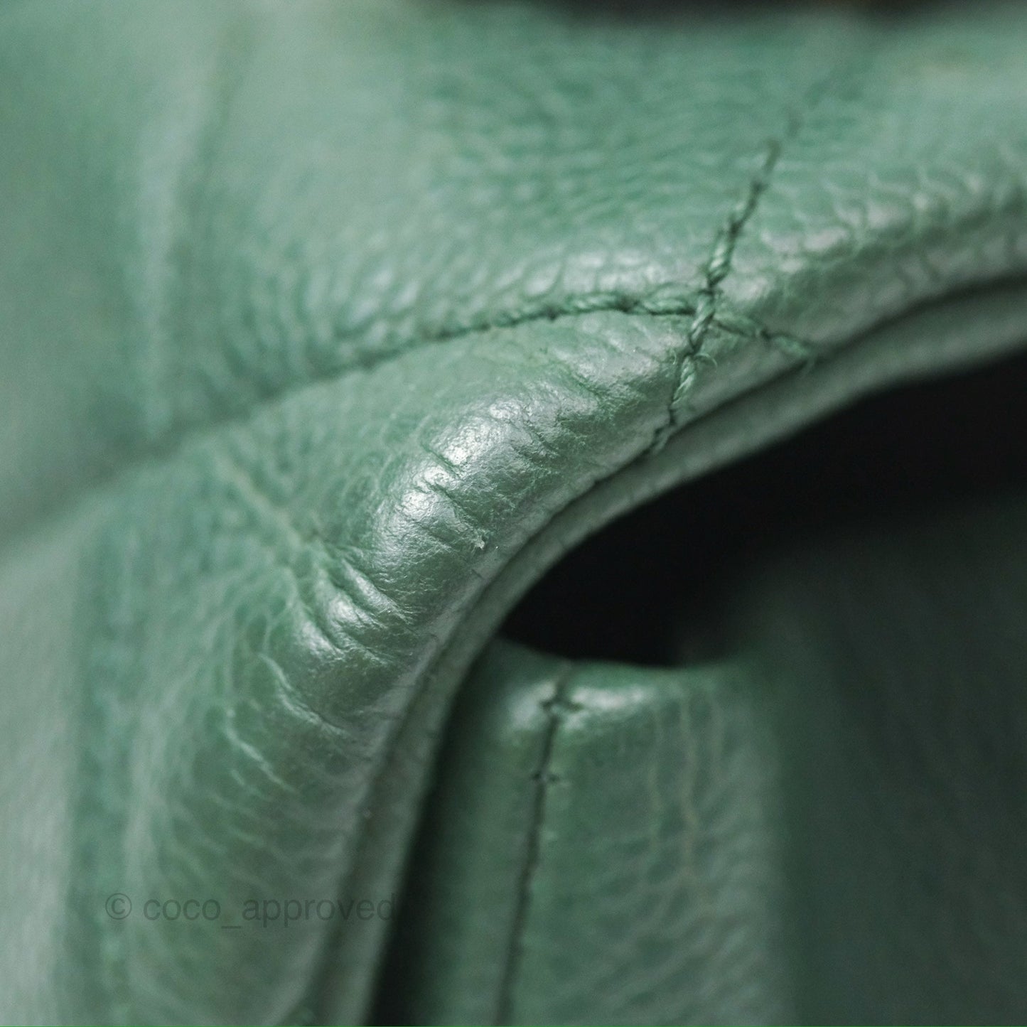 Chanel Globe Trotter Flap Bag Dark Green Caviar Aged Gold Hardware