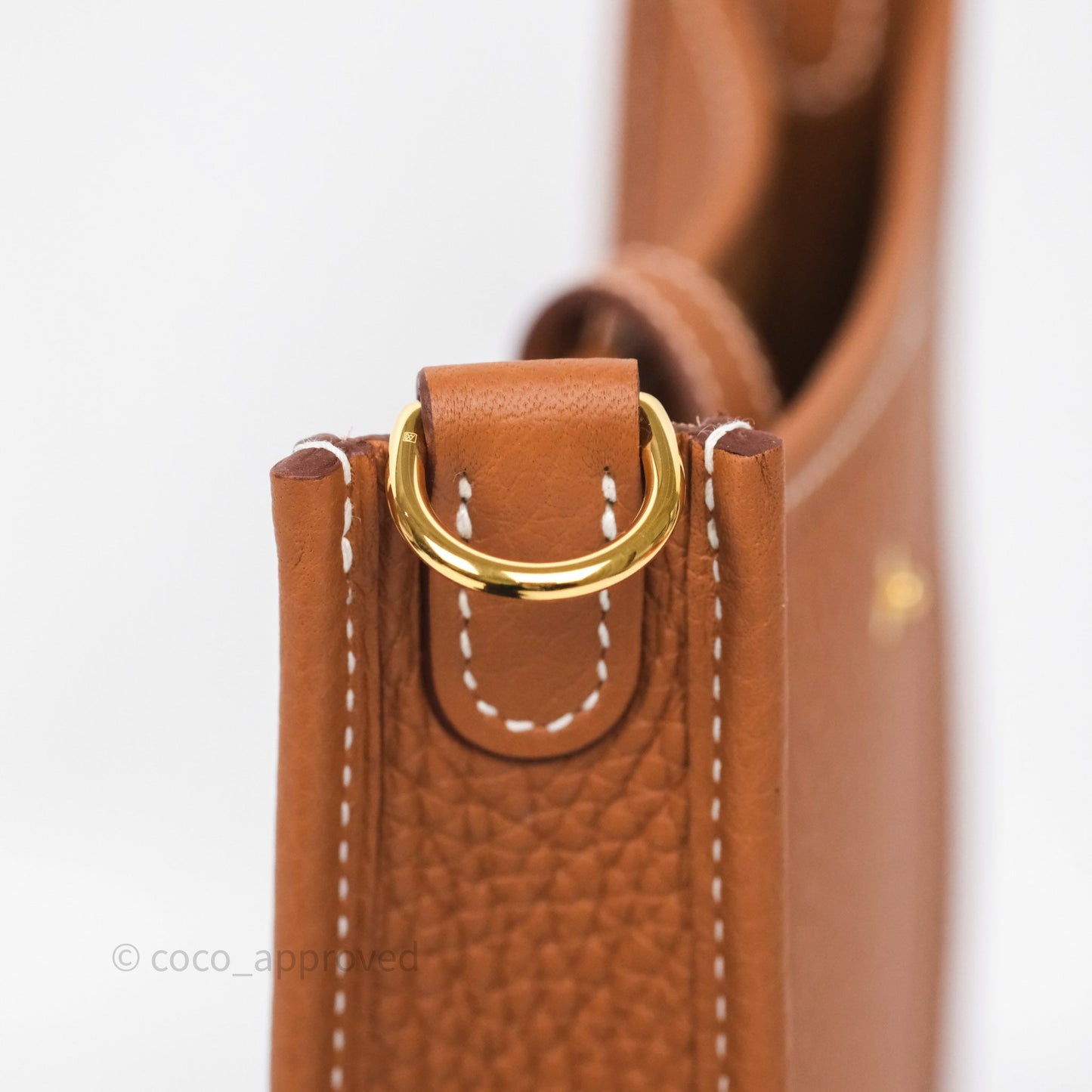Hermès Mini Evelyne 16 Amazone Gold 37 Clemence Gold Hardware