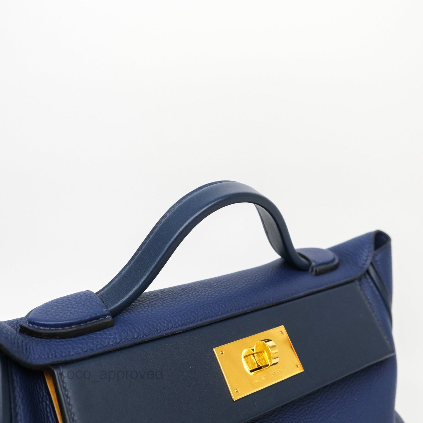 Hermès 24/24 29 Multicolor Bleu Saphir Navy Sesame TM/Swift Gold Hardware