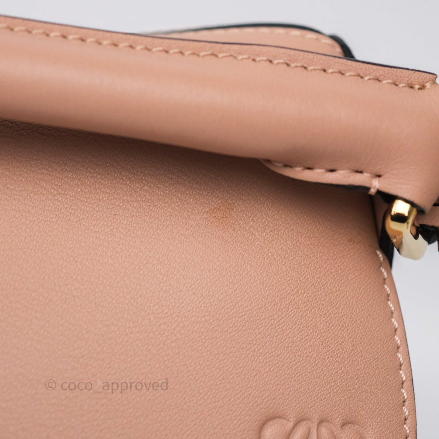 Loewe Medium Puzzle Bag Blush Pink Suede Calfskin