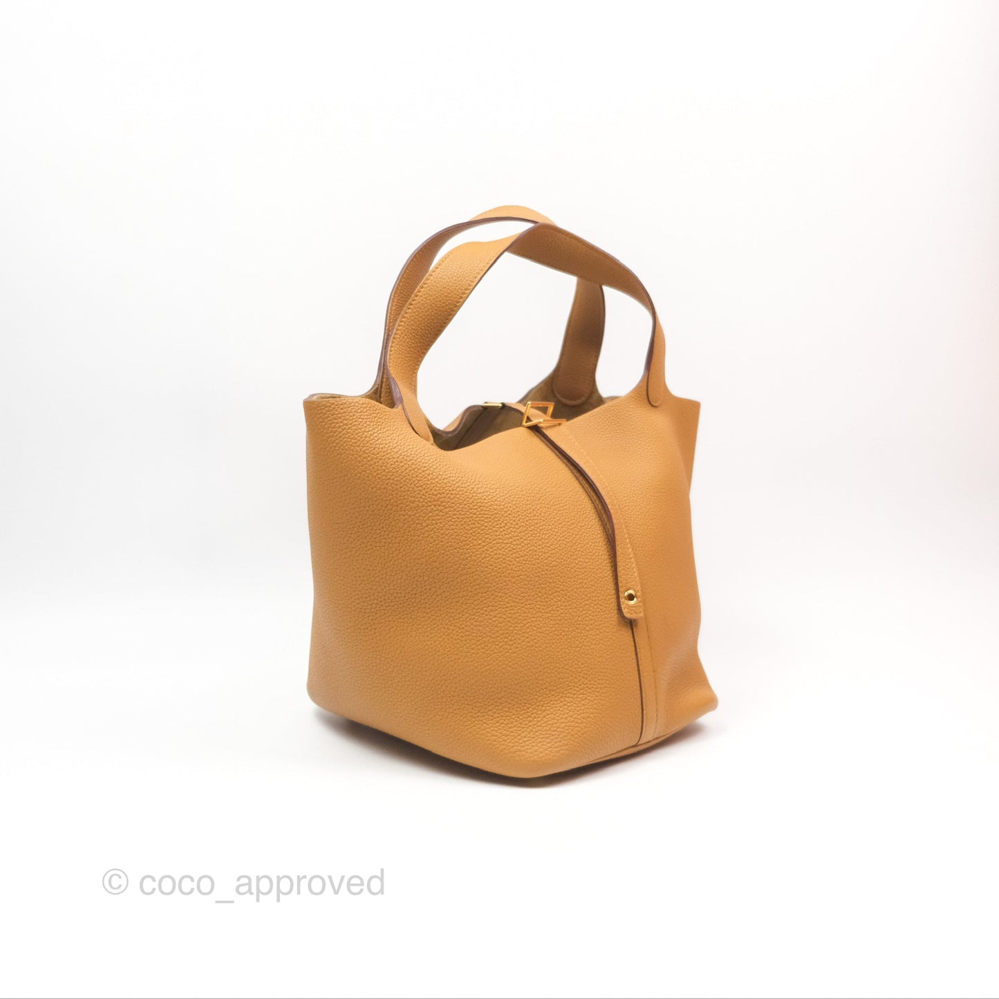 Hermès Picotin 22 Sesame 2S TM Gold Hardware