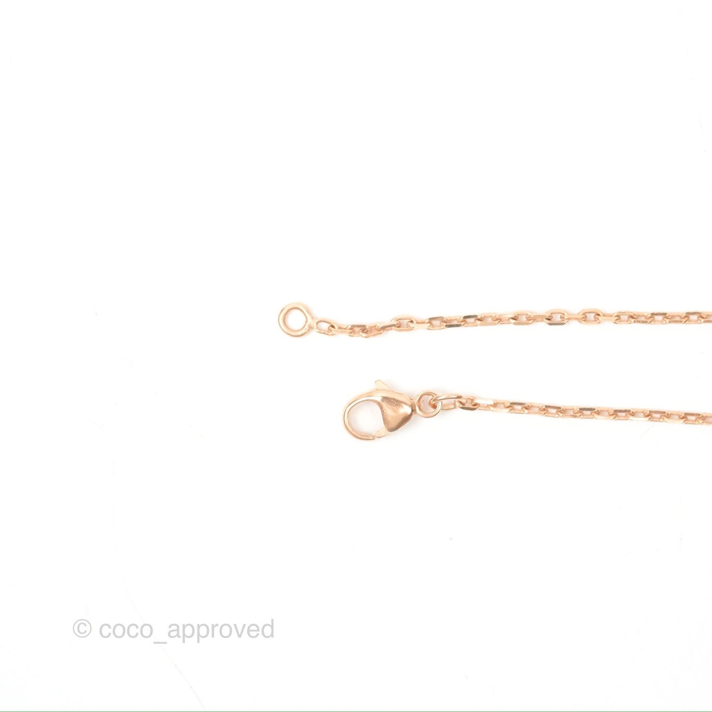 Hermès Mini Pop H Pendant Necklace Vert Cypres Rose Gold Hardware