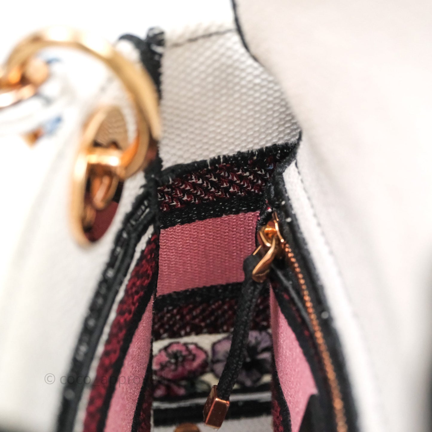 Christian Dior Mini Lady D-Lite Bag Florilegio Embroidered