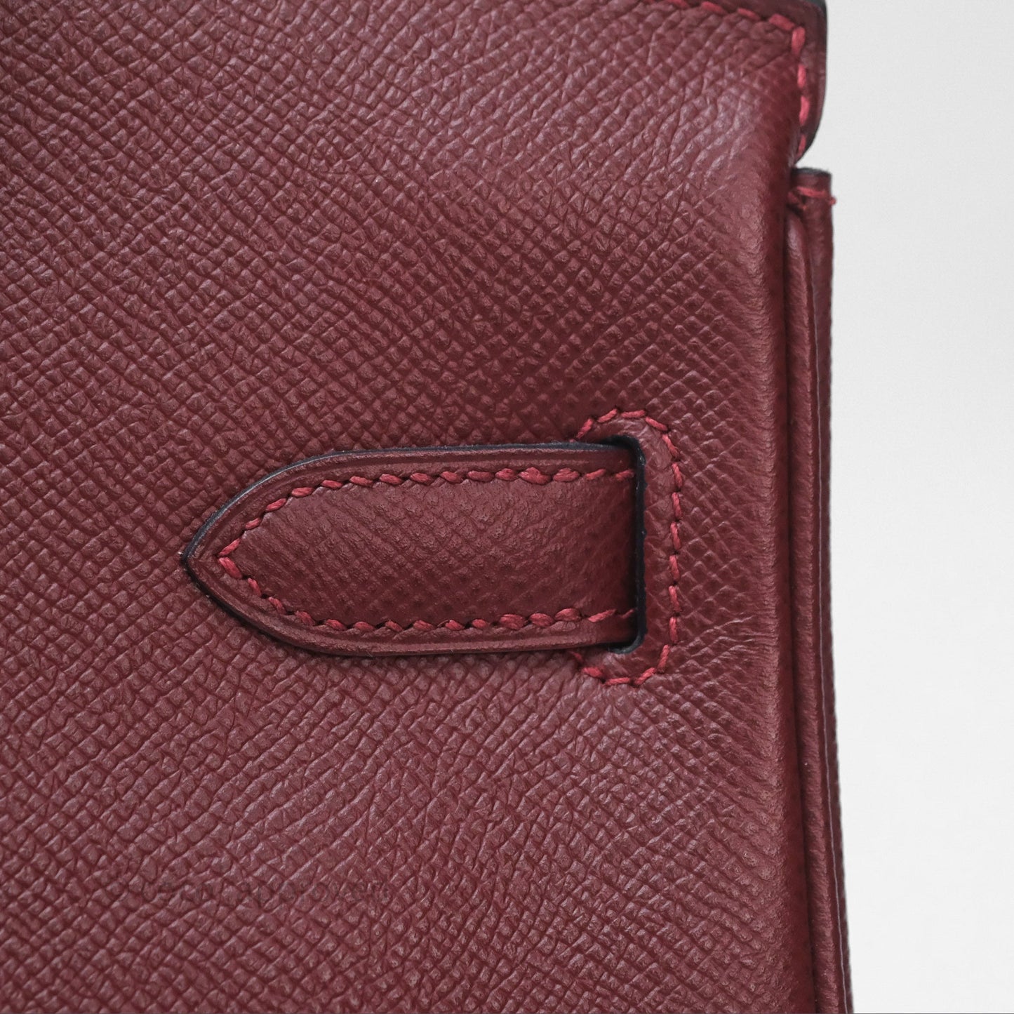 Hermès Birkin 30 Retourne Rouge H 55 Epsom Gold Hardware