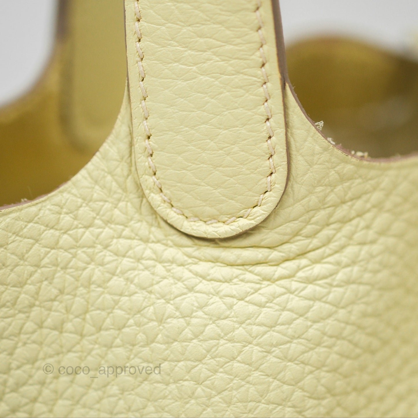 Hermès Picotin Lock 18 Jaune Milton I8 Clemence Palladium Hardware