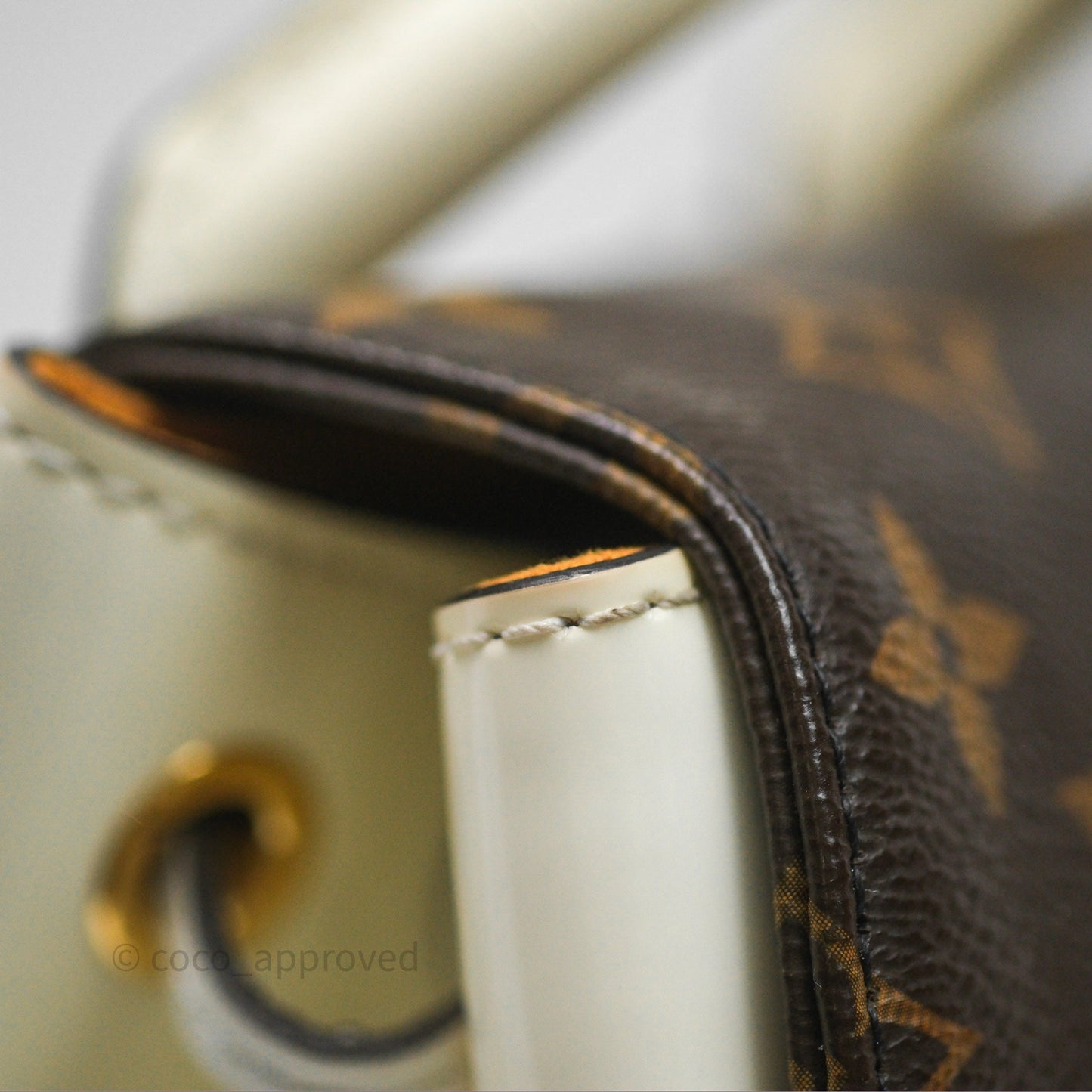 Louis Vuitton Hot Springs Backpack Monogram Patent Snow
