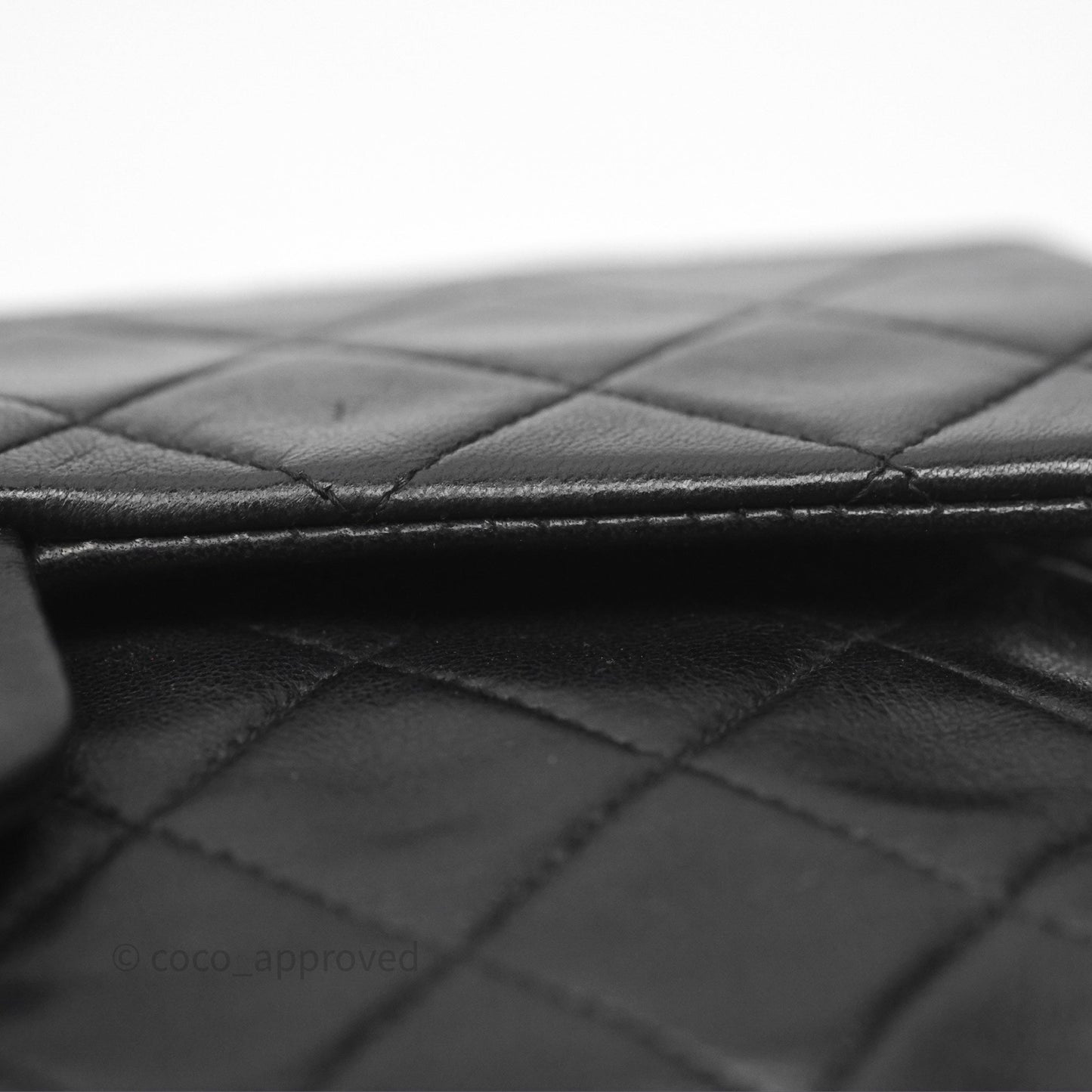Chanel Classic Vintage Small Flap Black Lambskin 24K Gold Hardware